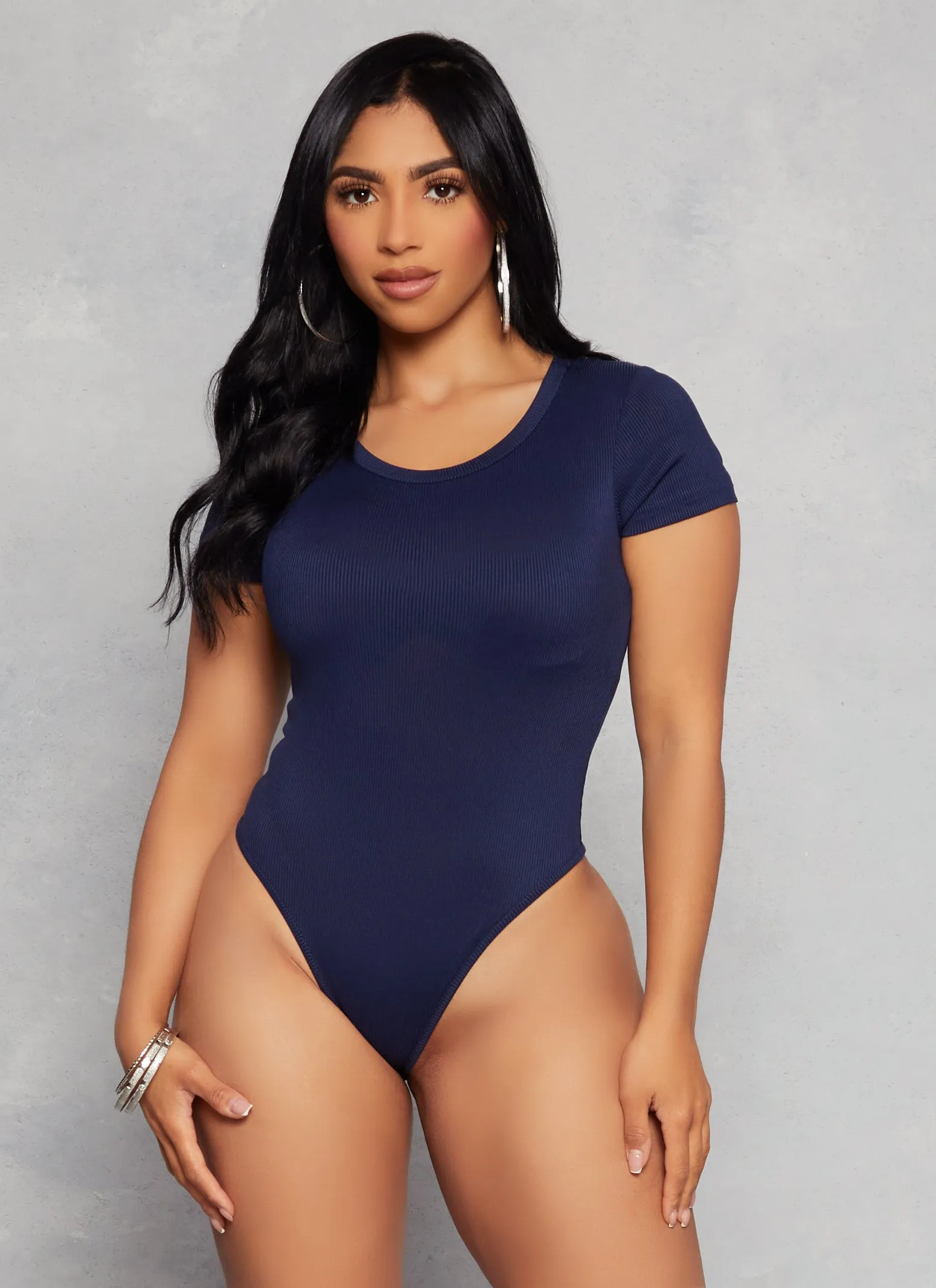 Daisy Basic Crew Neck Short Sleeve Bodysuit sold by Rainbow