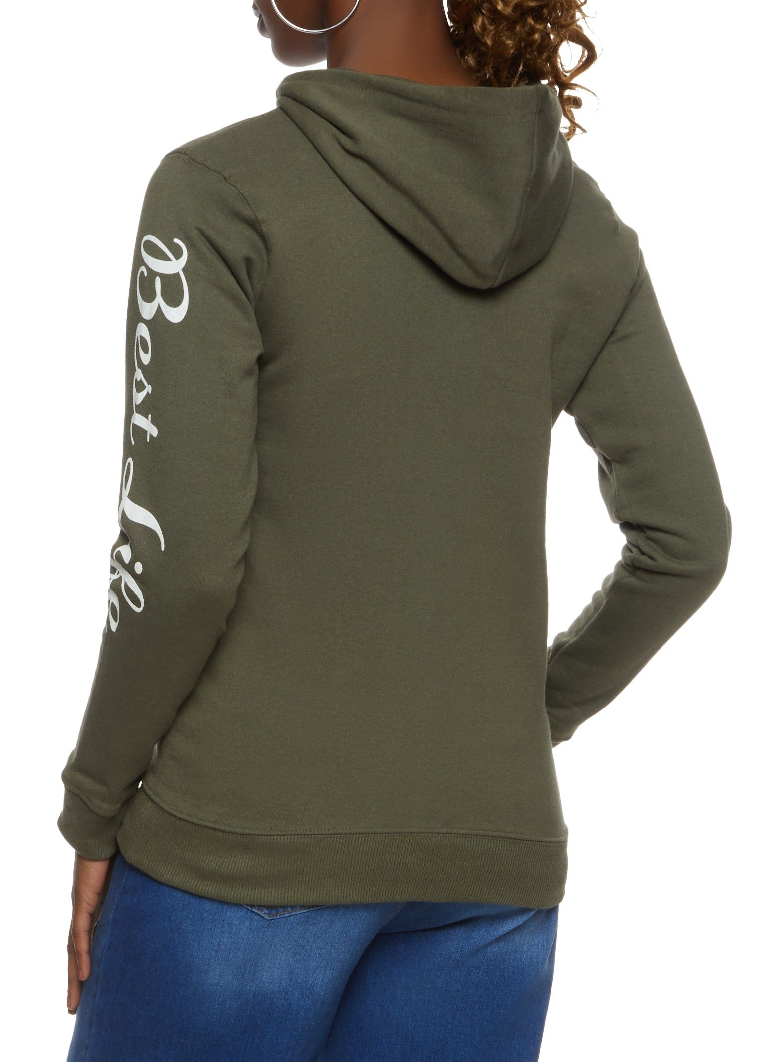 Living My Best Life Hoodie sold by Rainbow product image thumbnail 2