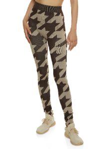 Houndstooth Leggings sold by Rainbow
