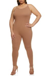 Plus Size Cami Catsuit sold by Rainbow