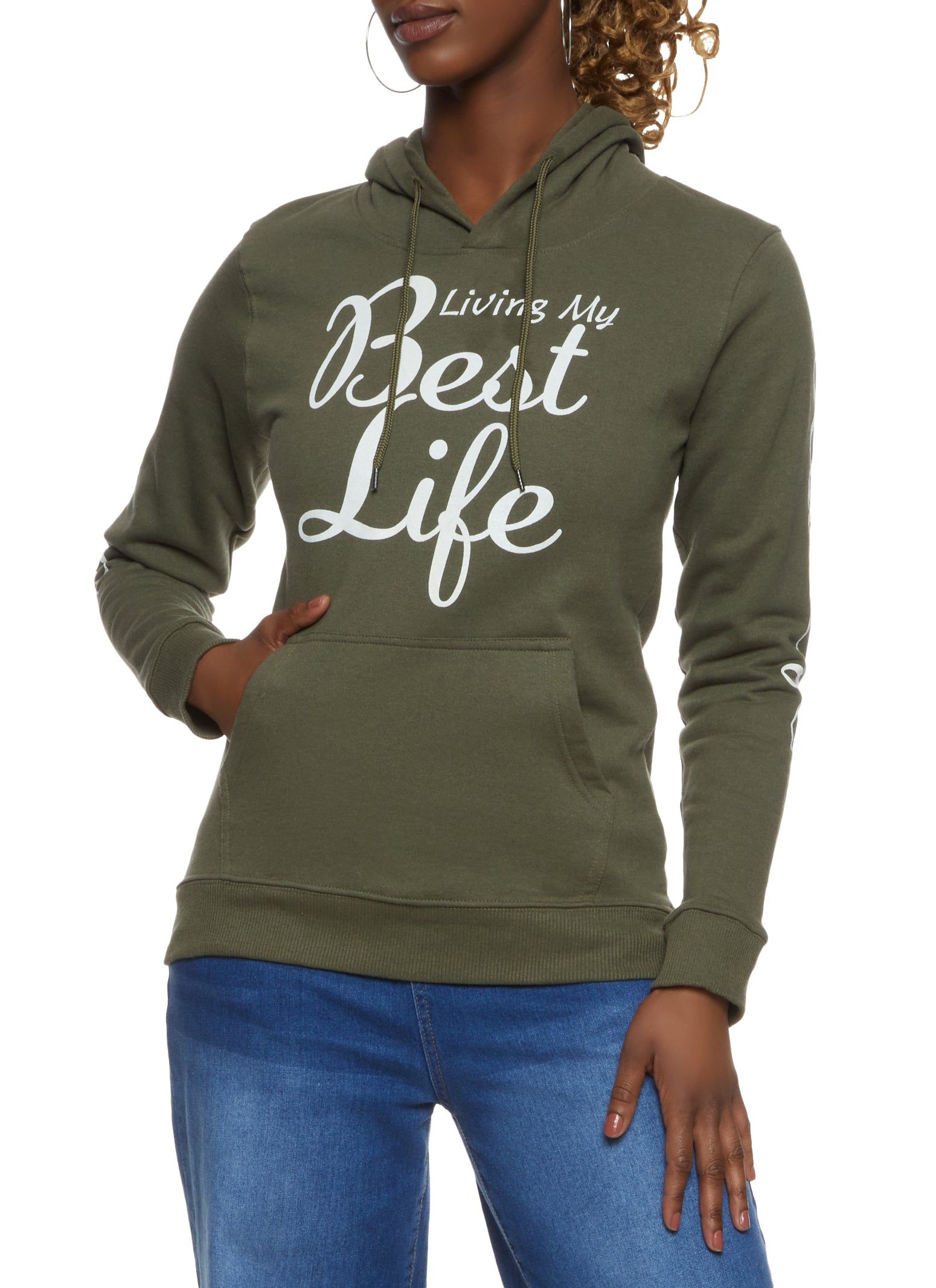 Living My Best Life Hoodie sold by Rainbow