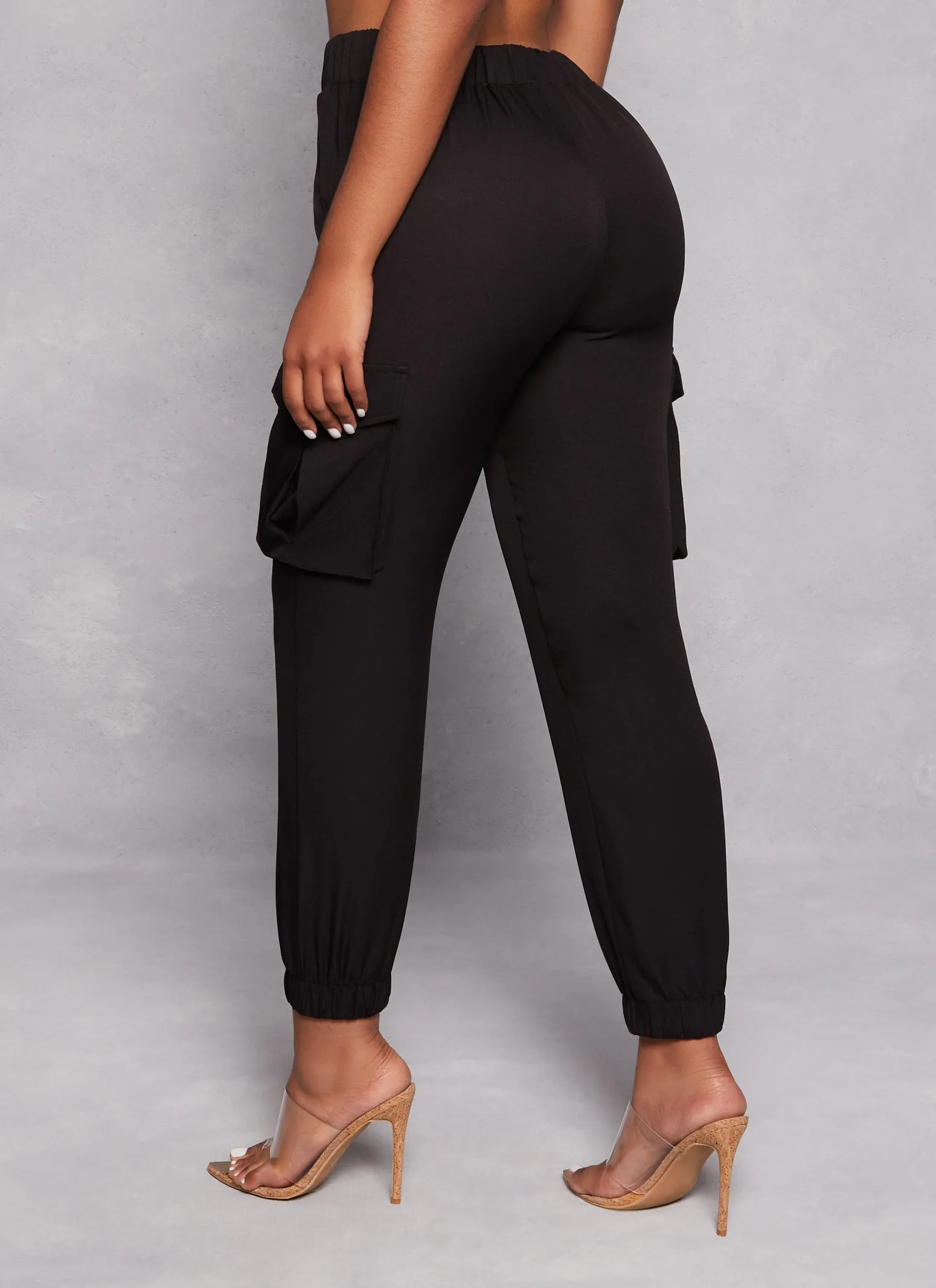 Pull On Cargo High Waist Joggers sold by Rainbow product image thumbnail 3