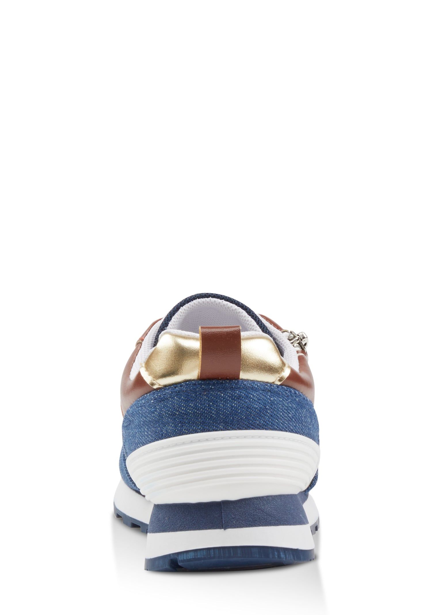 Zipper Detail Lace Up Sneakers sold by Rainbow product image thumbnail 3