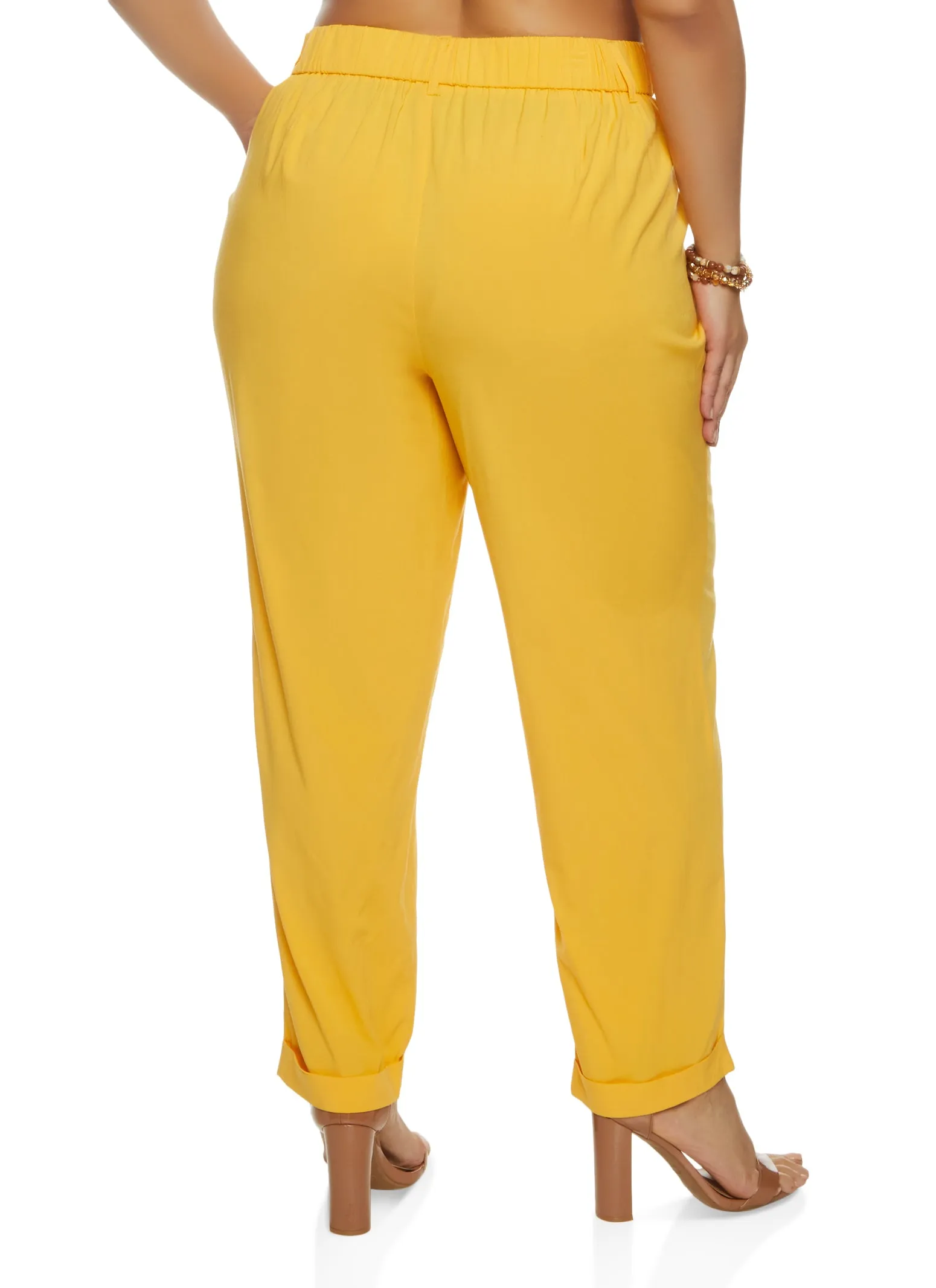 Plus Size Straight Fit Dress Pants sold by Rainbow product image thumbnail 2