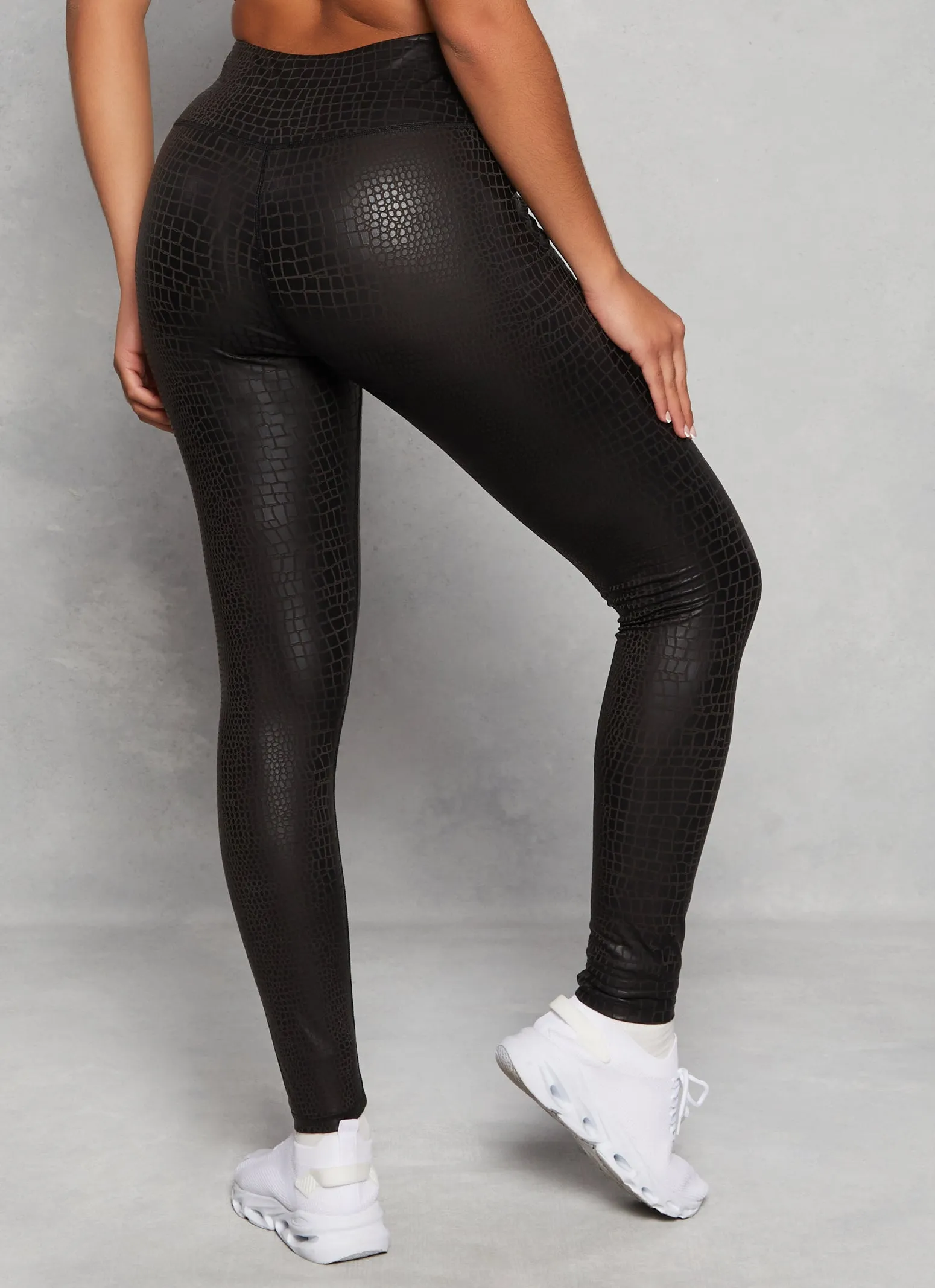 Faux Croc Leggings sold by Rainbow product image thumbnail 3