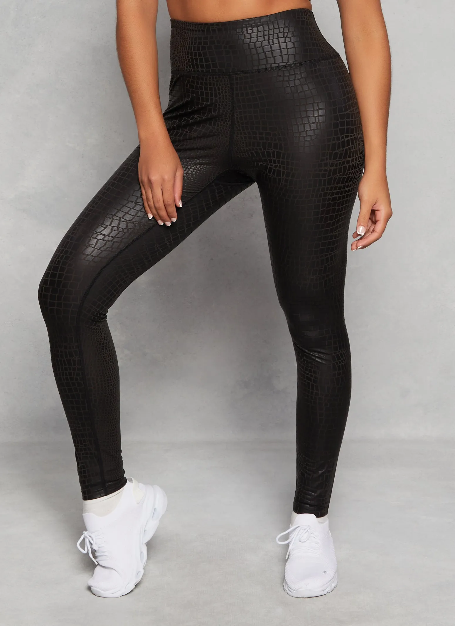 Faux Croc Leggings sold by Rainbow product image thumbnail 2