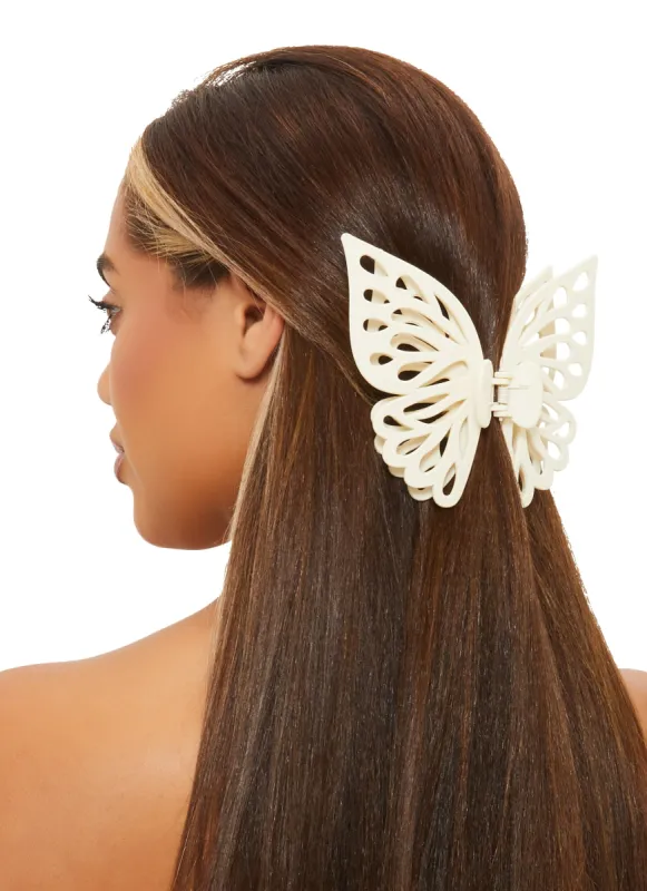 Oversized Butterfly Claw Clip sold by Rainbow