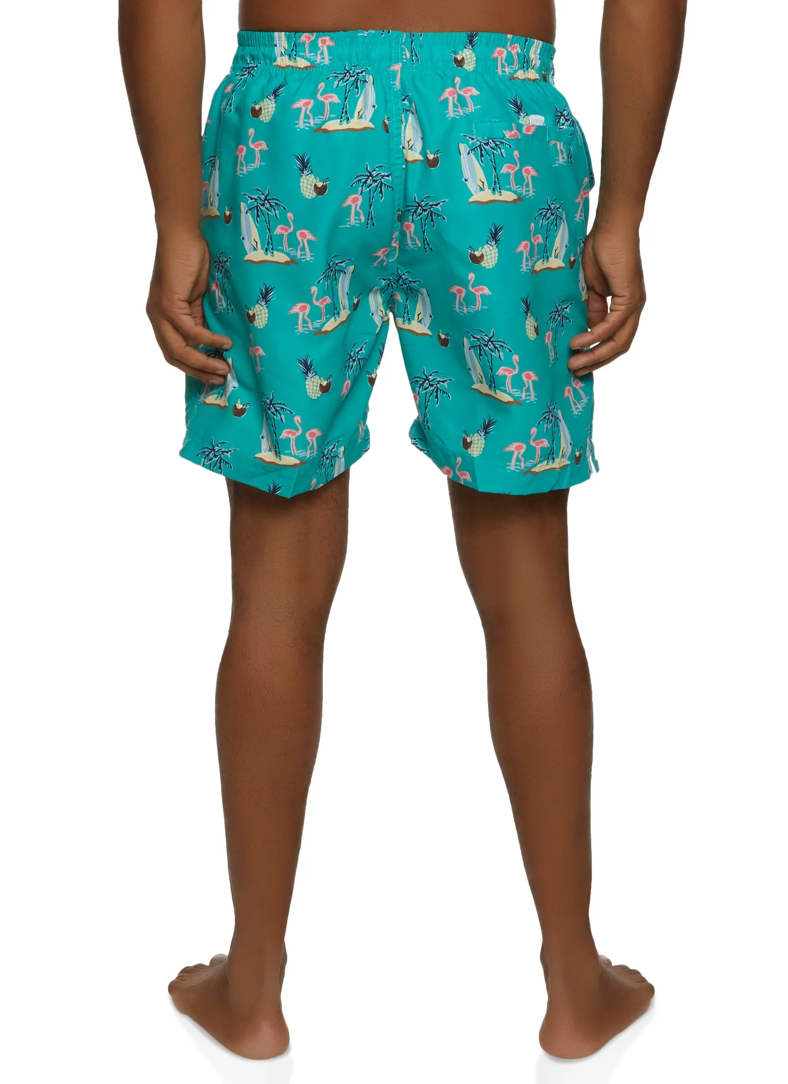 Mens Printed Swim Trunks sold by Rainbow product image thumbnail 3