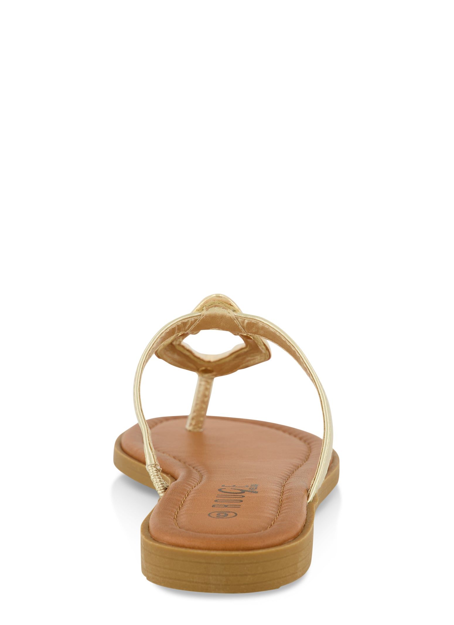 Cut Out Pendant Thong Slide Sandals sold by Rainbow product image thumbnail 3