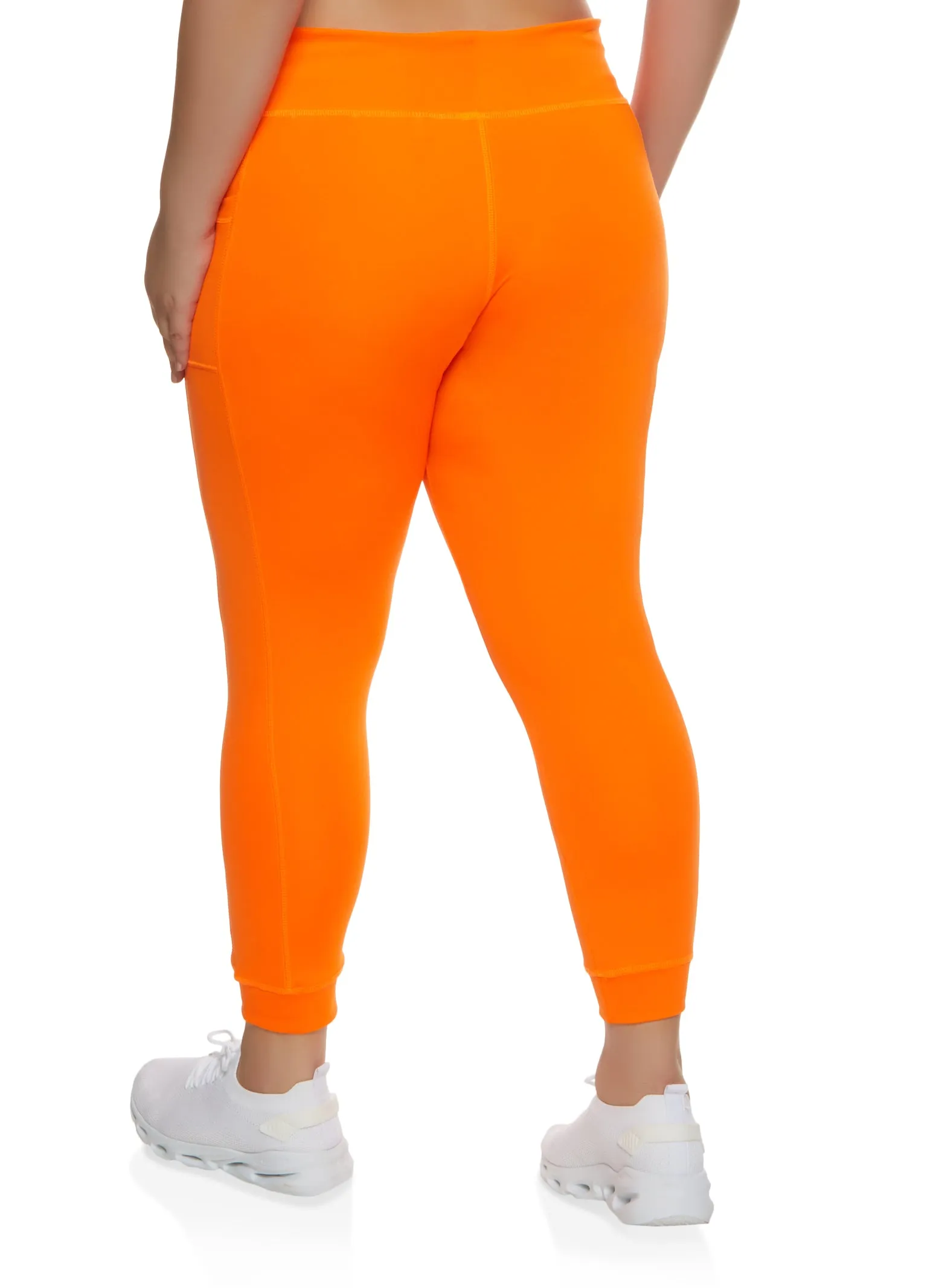 Plus Size Cell Phone Pocket Active Leggings sold by Rainbow product image thumbnail 2