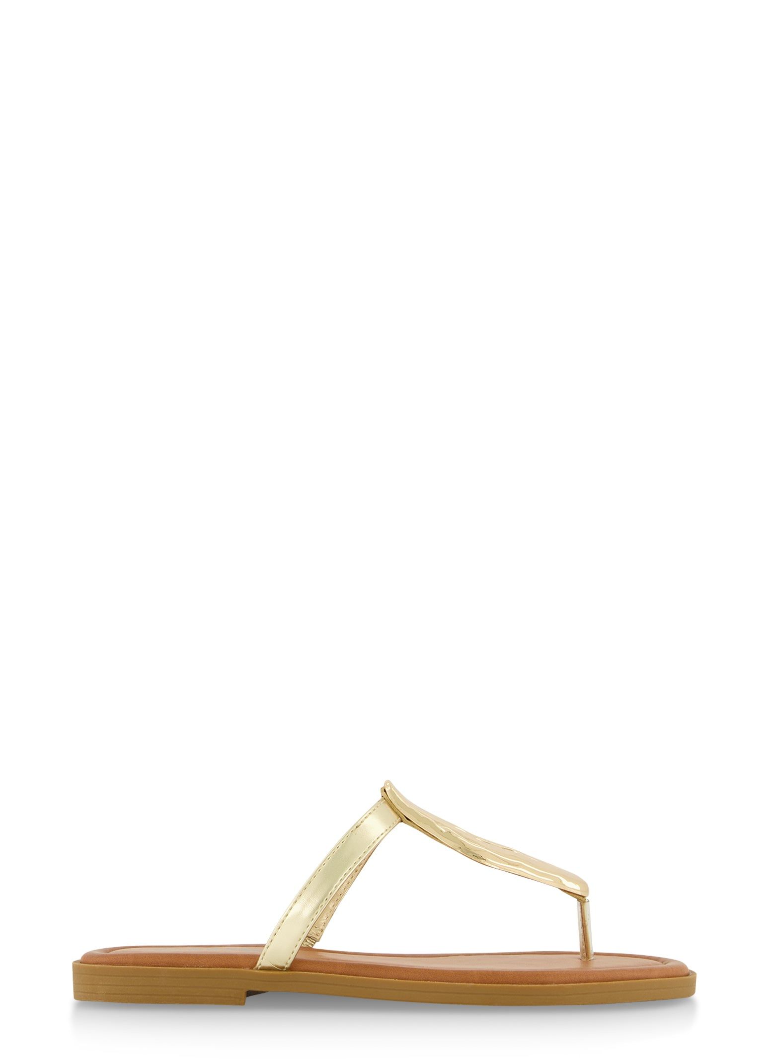 Cut Out Pendant Thong Slide Sandals sold by Rainbow product image thumbnail 2