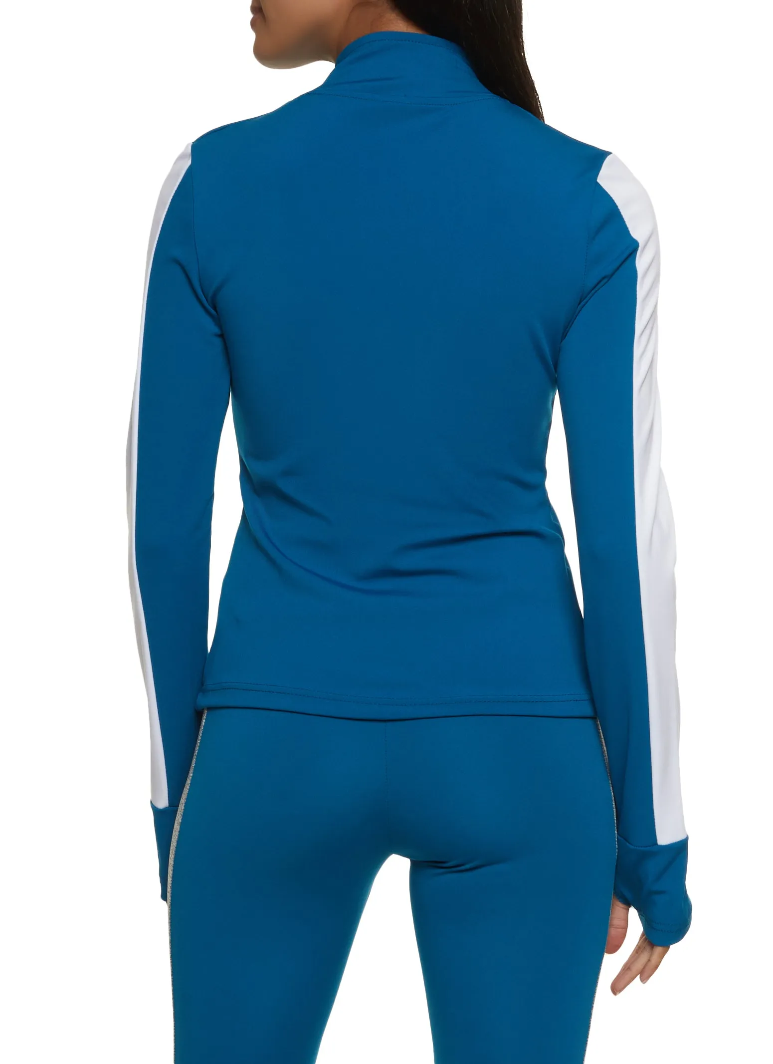 Chevron Zip Front Active Track Jacket sold by Rainbow product image thumbnail 3