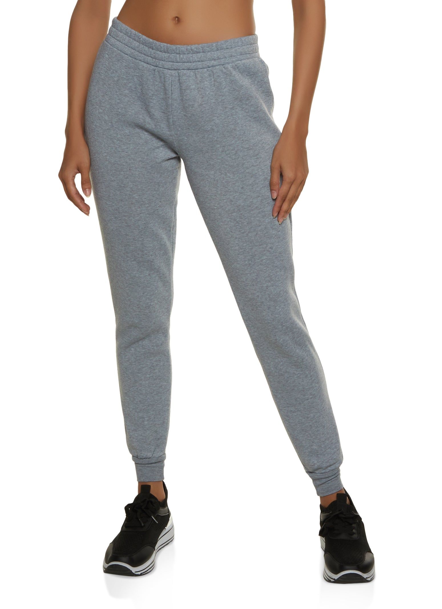 Elastic Waist Fleece Joggers sold by Rainbow