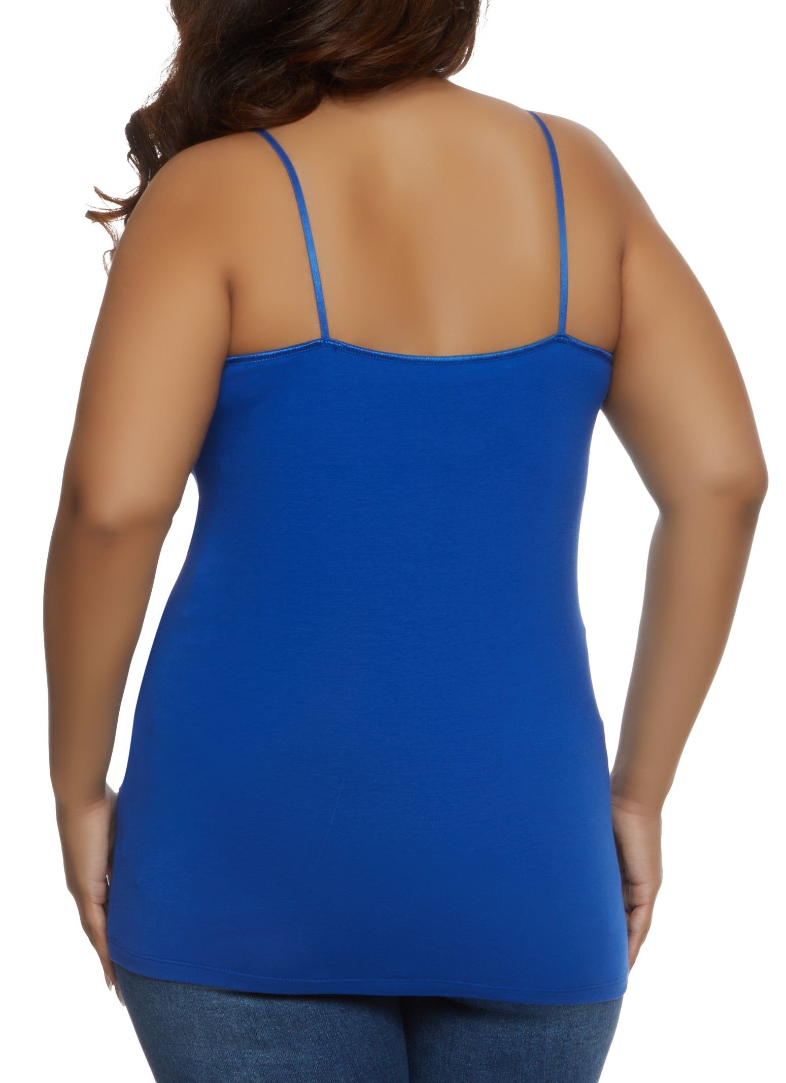 Plus Size Basic Cotton Scoop Neck Cami sold by Rainbow product image thumbnail 2