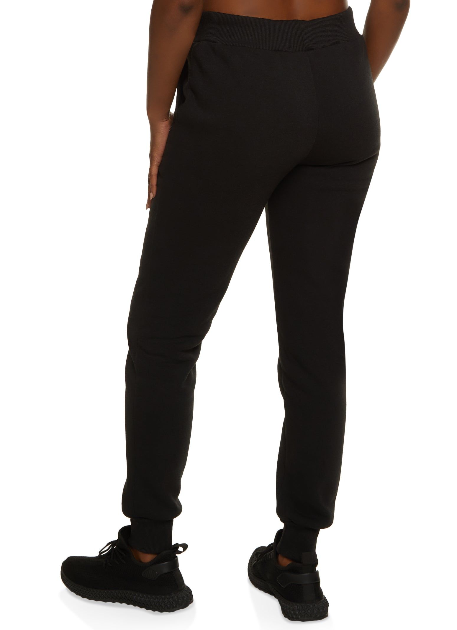 Love Rhinestone Studded Drawstring Joggers sold by Rainbow product image thumbnail 2