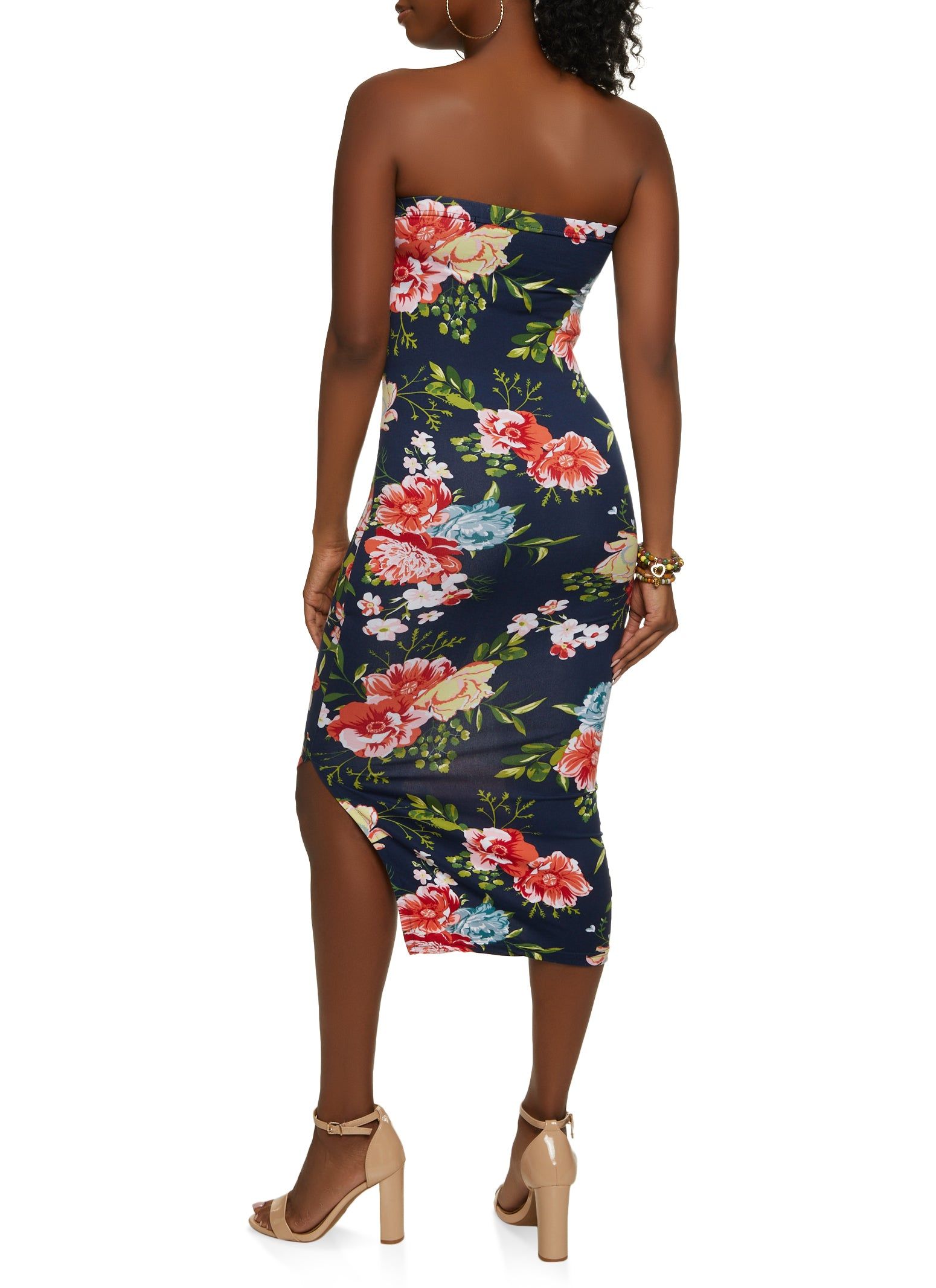Floral Midi Tube Dress sold by Rainbow product image thumbnail 3