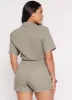 Linen Utility Romper sold by Rainbow