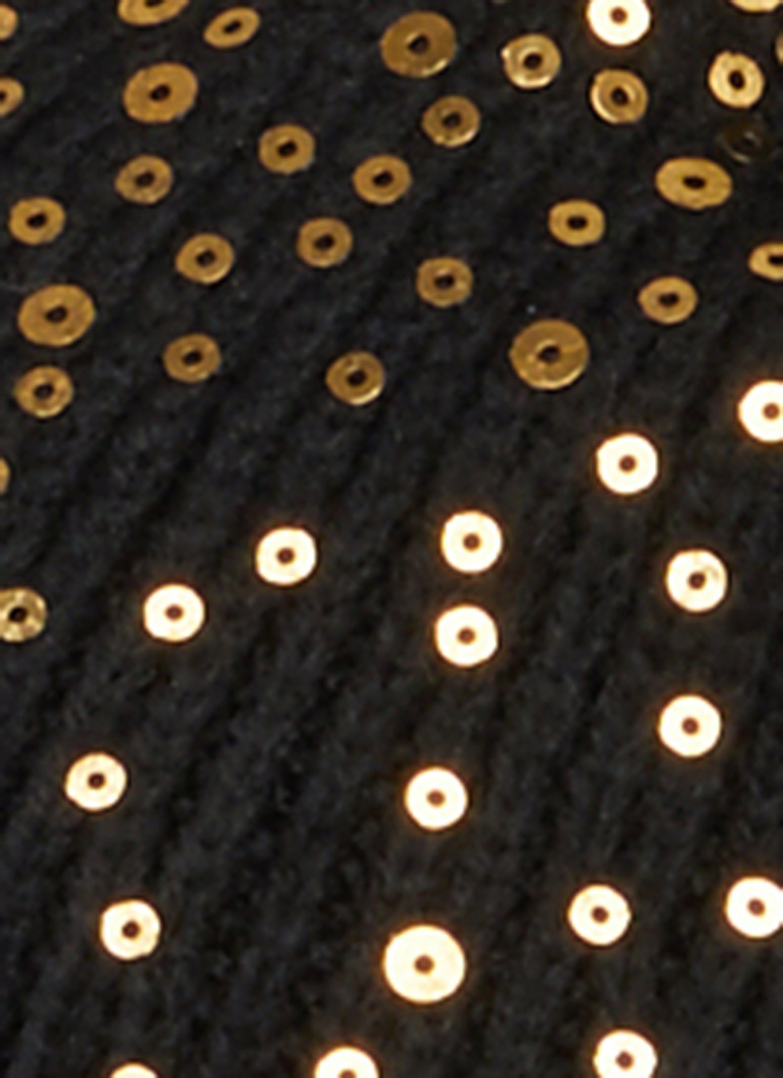 Sequin Faux Fur Pom Pom Beanie sold by Rainbow product image thumbnail 4