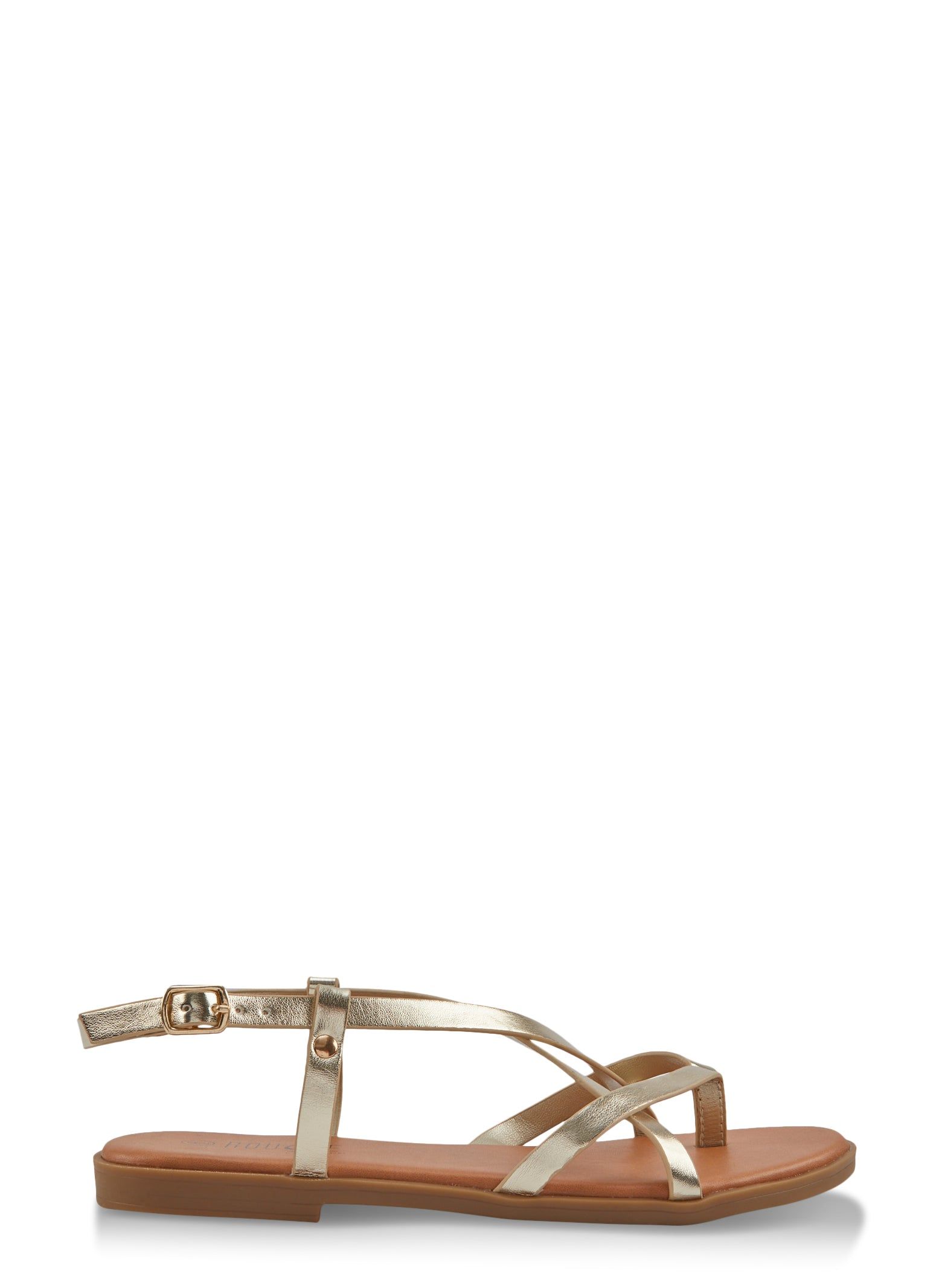 Toe Loop Caged Flat Sandals sold by Rainbow product image thumbnail 2