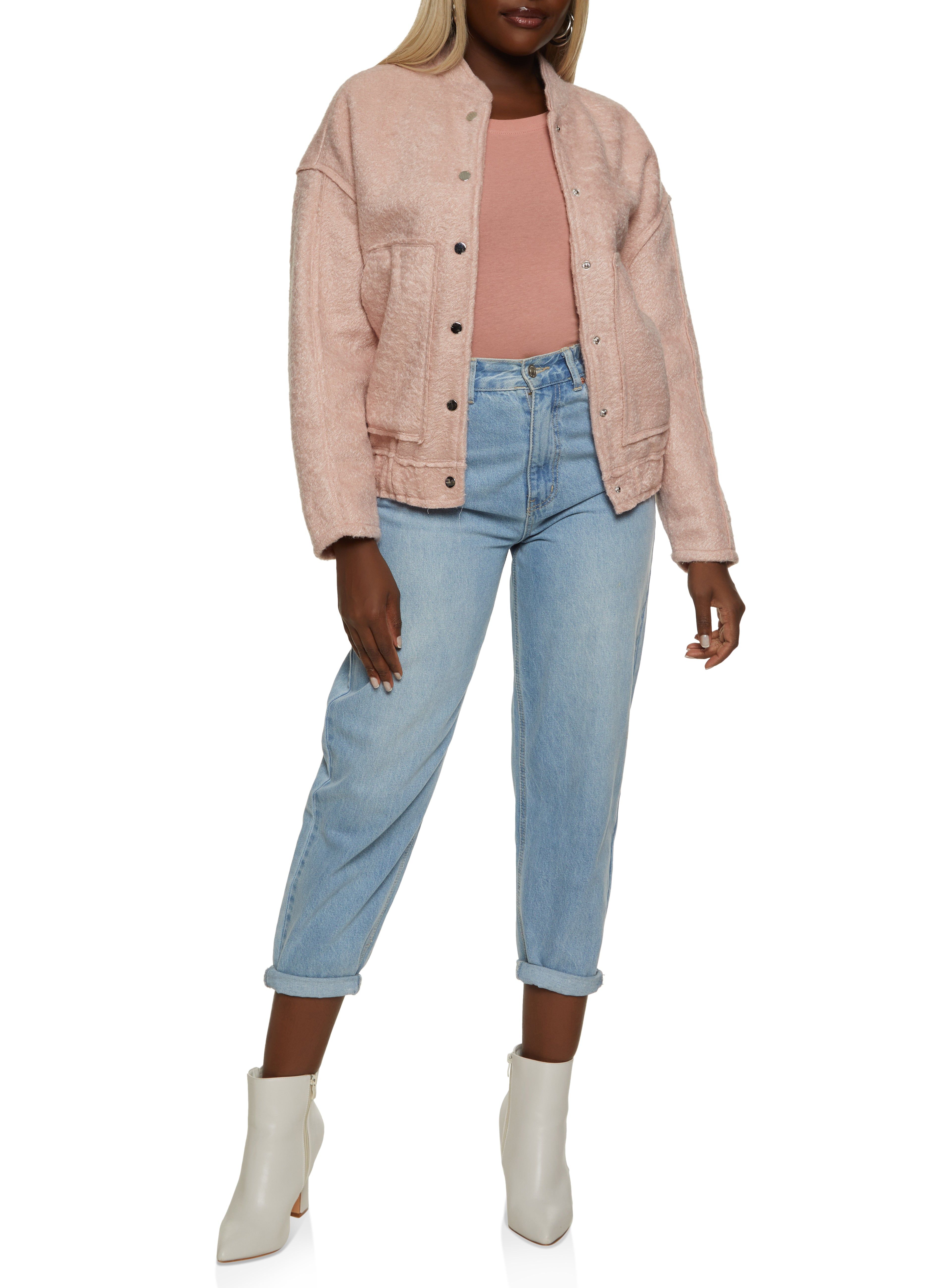 Brushed Knit Shacket sold by Rainbow product image thumbnail 2