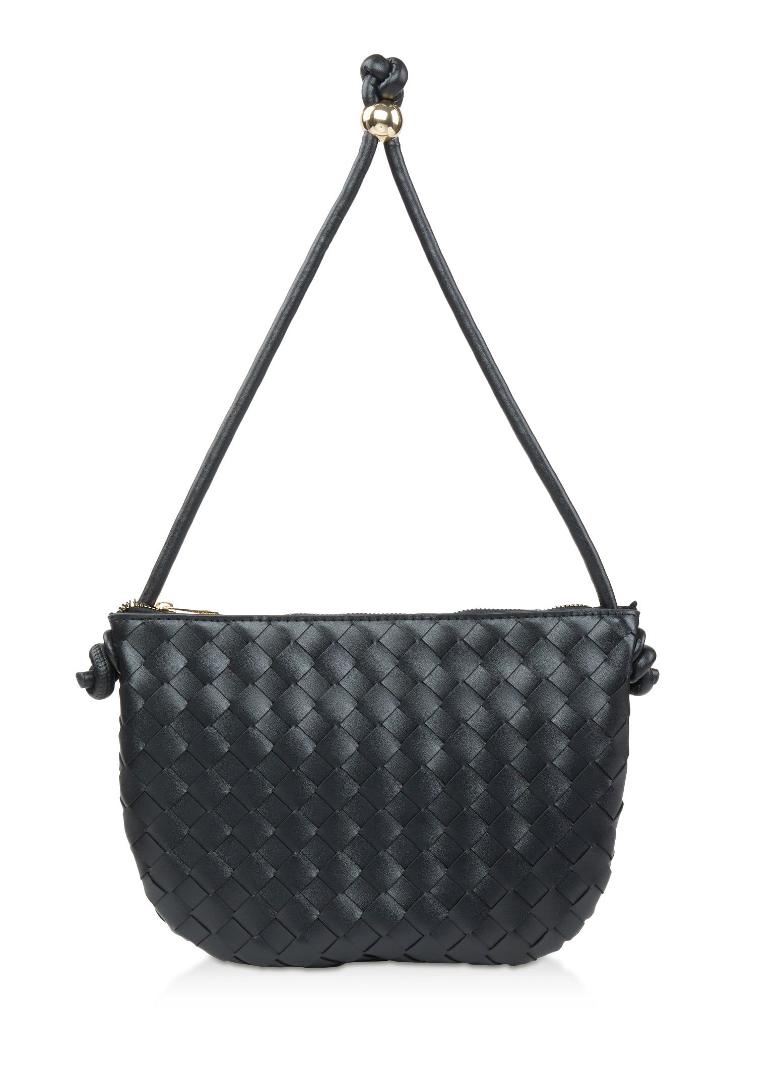 Woven Zip Pouch Handbag sold by Rainbow product image thumbnail 2