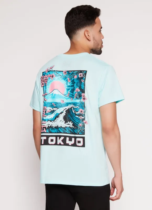 Mens Tokyo Graphic Tee sold by Rainbow