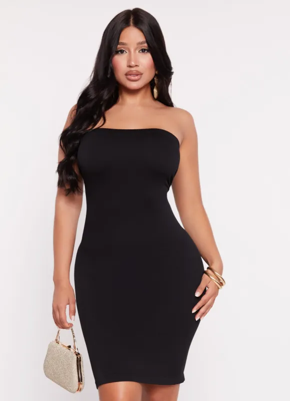 Ribbed Seamless Tube Dress sold by Rainbow