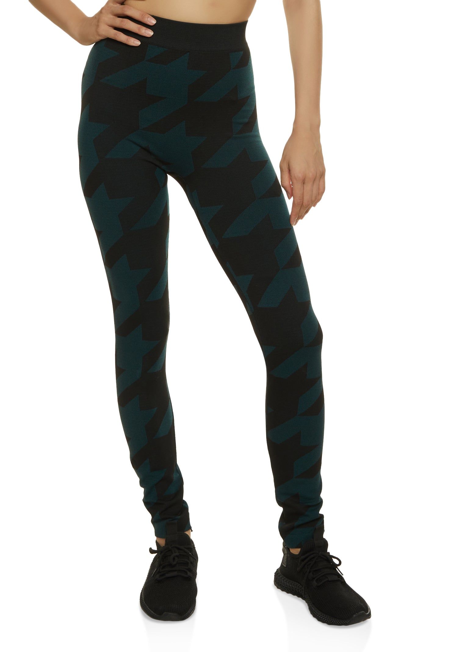 Houndstooth Leggings sold by Rainbow