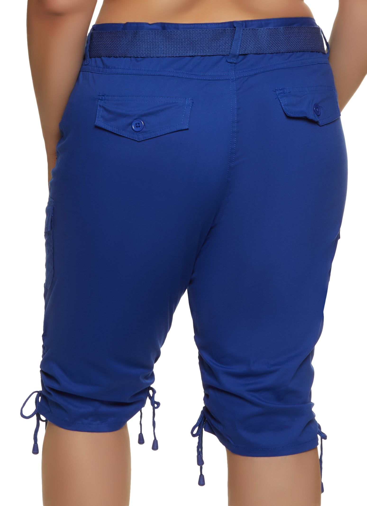Plus Size Belted Bermuda Cargo Shorts sold by Rainbow product image thumbnail 2