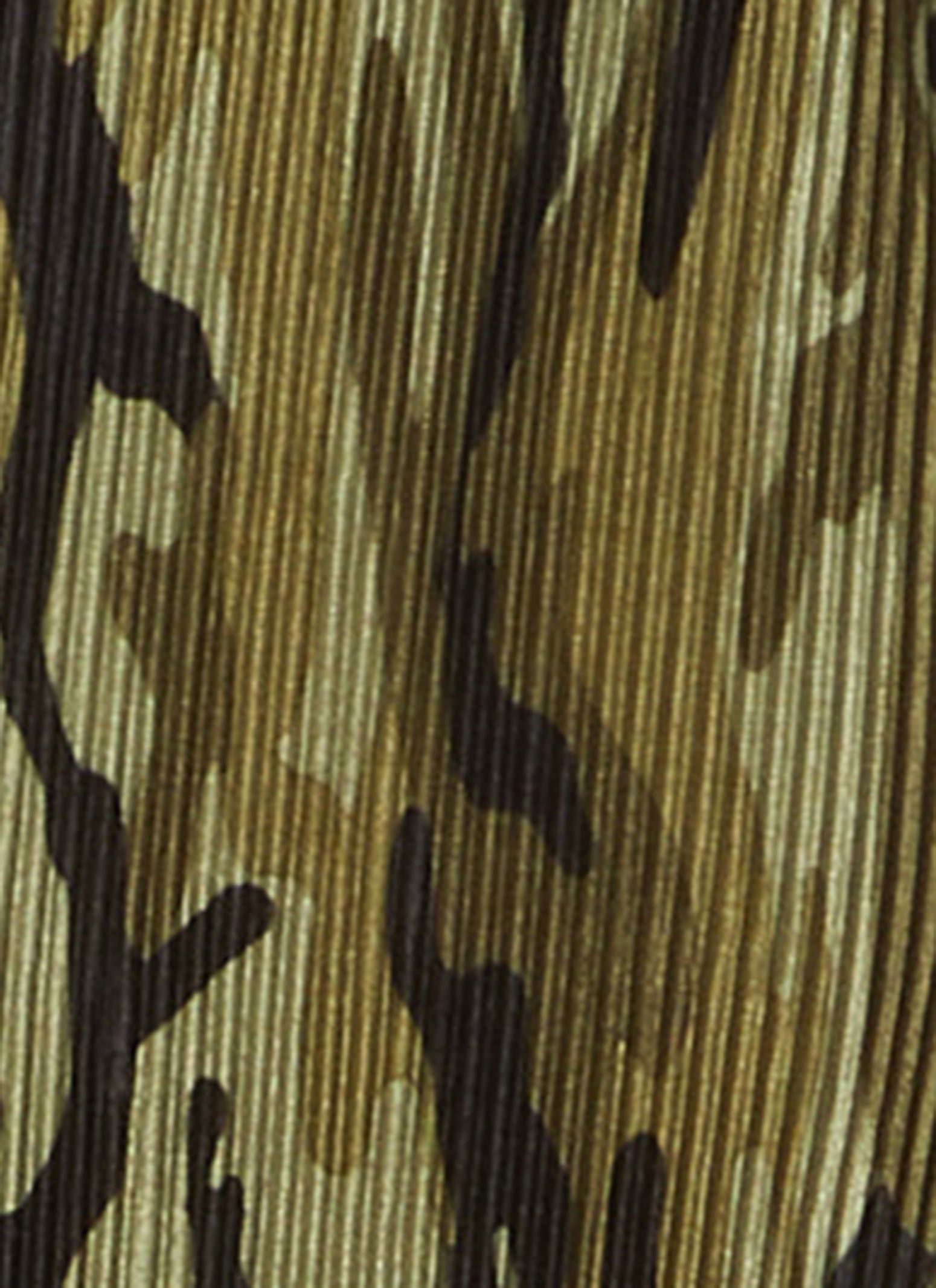 Plisse Camouflage Mini Shirt Dress sold by Rainbow product image thumbnail 4