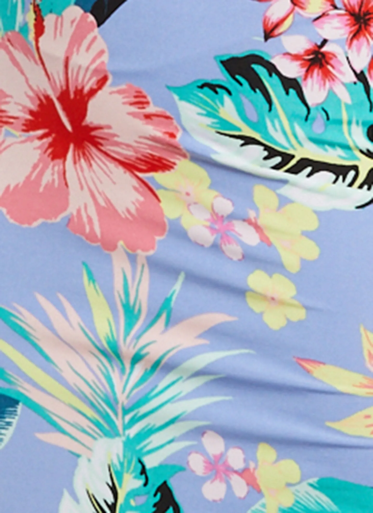 Floral Mock Neck Open Back Maxi Dress sold by Rainbow product image thumbnail 4