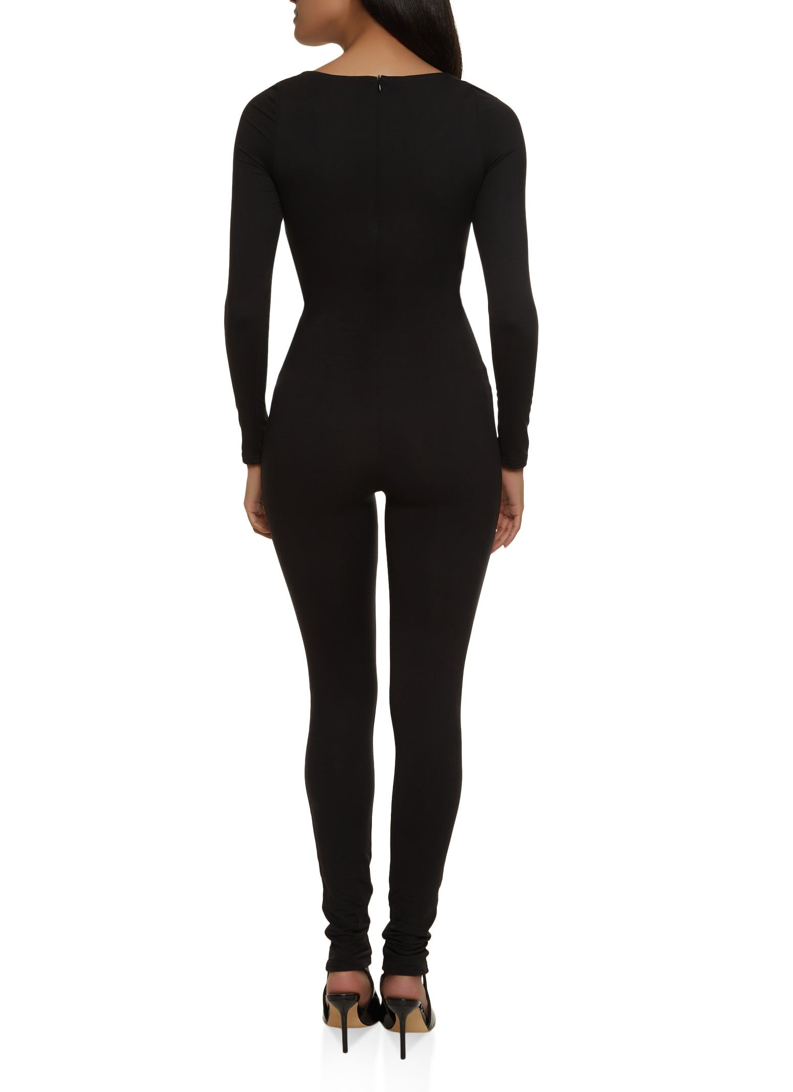 Zip Back Long Sleeve Catsuit sold by Rainbow product image thumbnail 2
