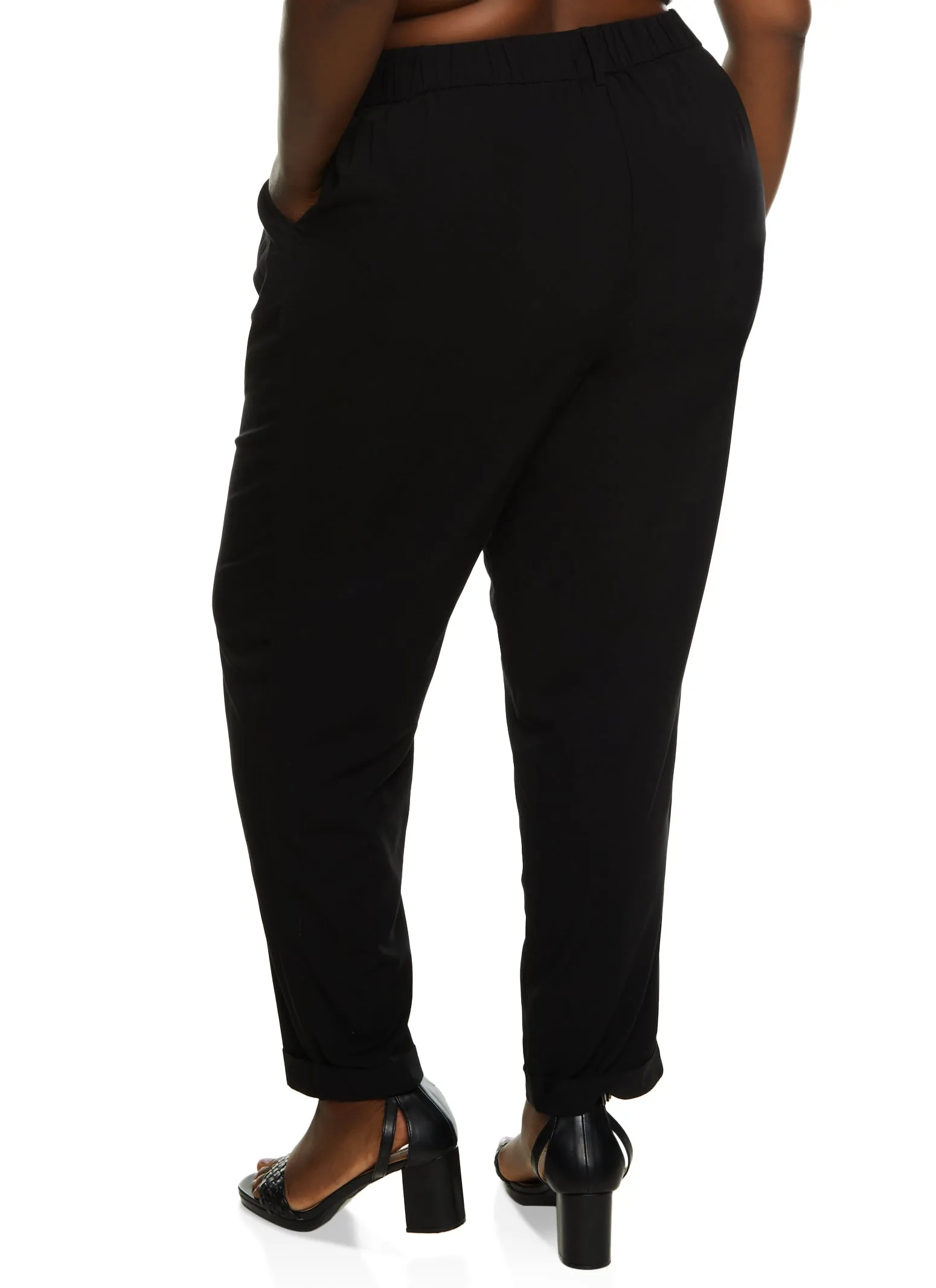 Plus Size Straight Fit Dress Pants sold by Rainbow product image thumbnail 2