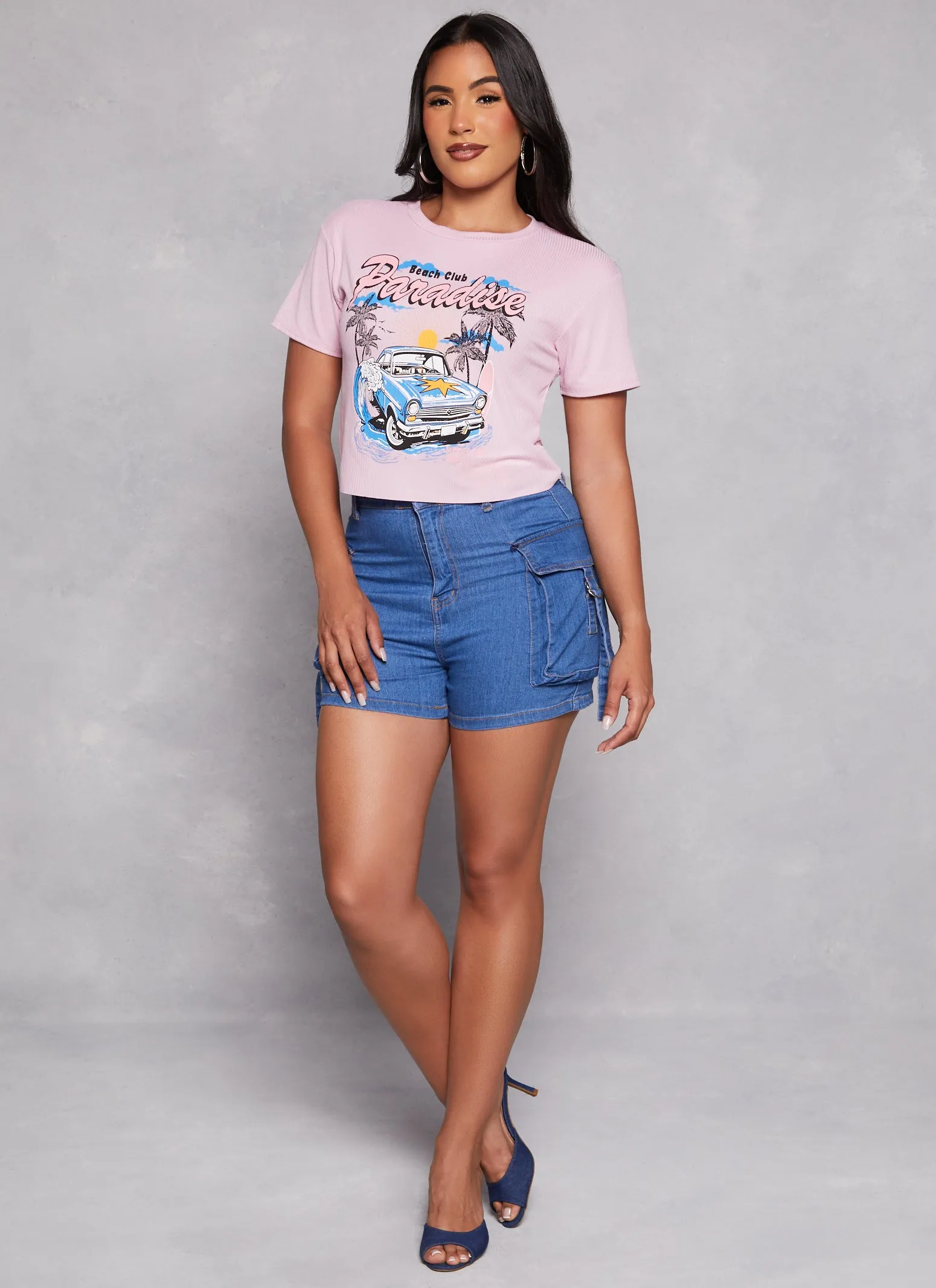 Beach Club Paradise Graphic Tee sold by Rainbow product image thumbnail 2