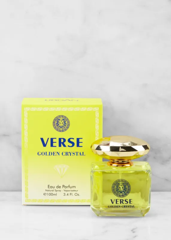 Verse Golden Crystal Perfume sold by Rainbow