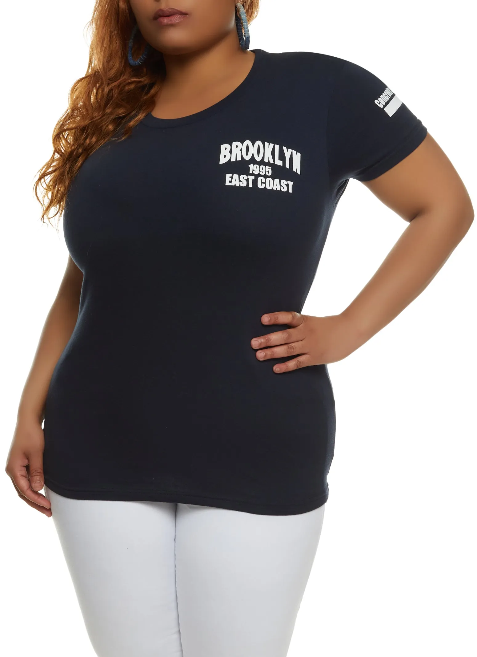 Plus Size Brooklyn New York Graphic Tee sold by Rainbow product image thumbnail 2