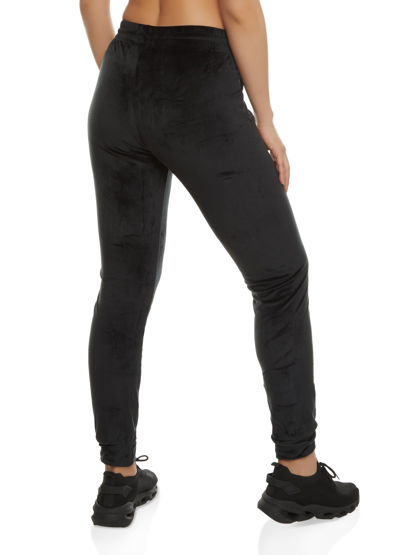 Velour Activewear Drawstring Joggers sold by Rainbow product image thumbnail 2