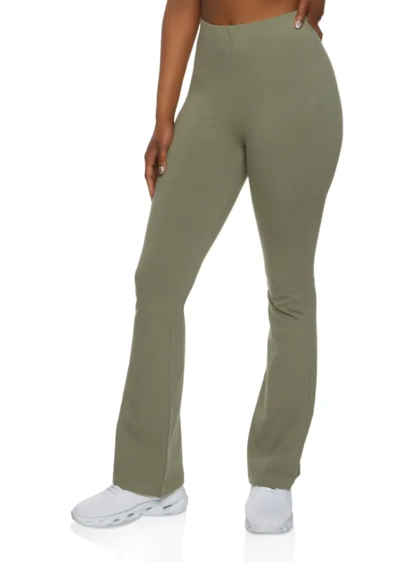 High Waist Flare Yoga Pants sold by Rainbow