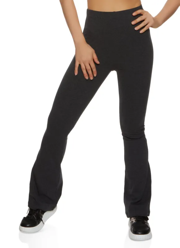 High Waist Flare Yoga Pants sold by Rainbow