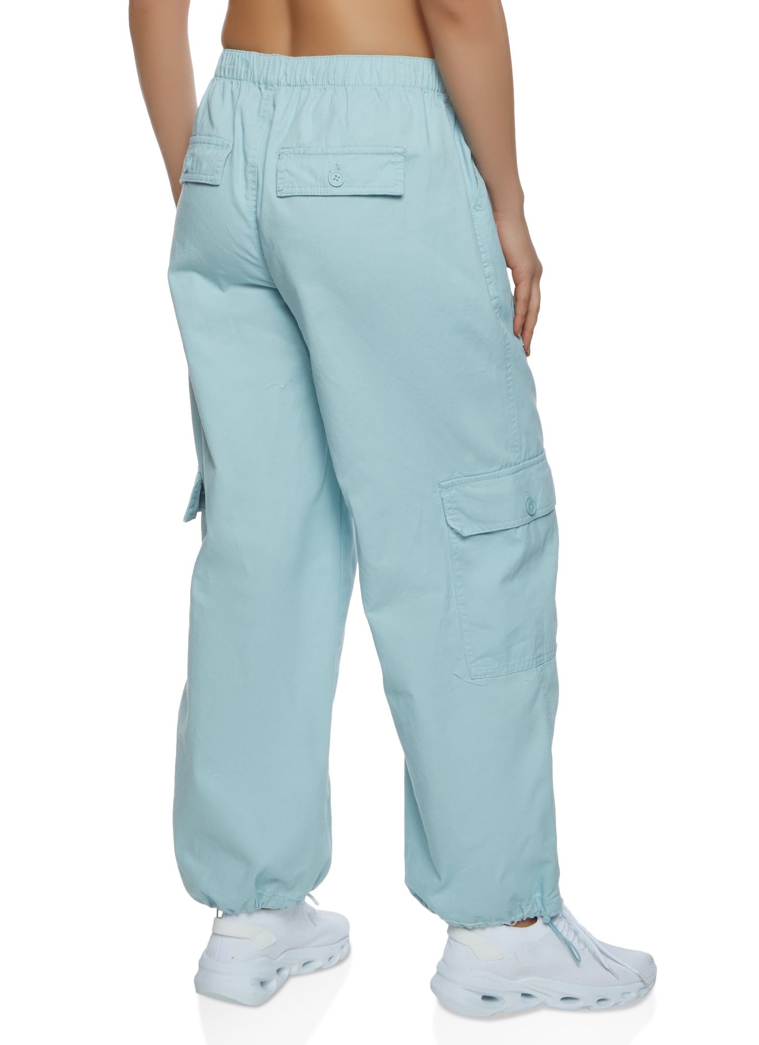 Twill Drawstring Cargo Pants sold by Rainbow product image thumbnail 2