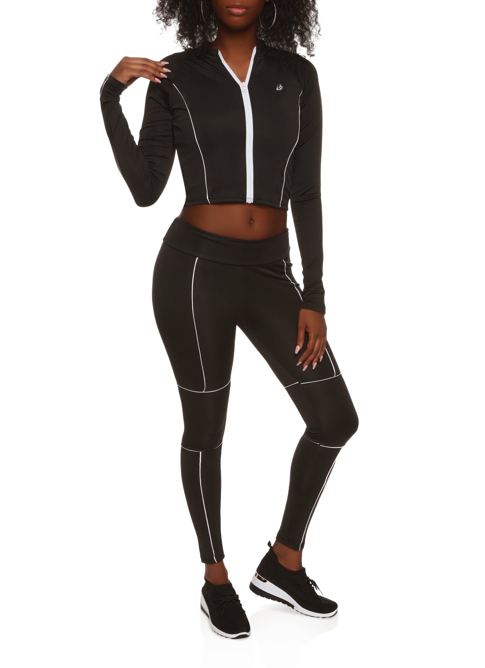 Zip Front Activewear Track Jacket sold by Rainbow product image thumbnail 2