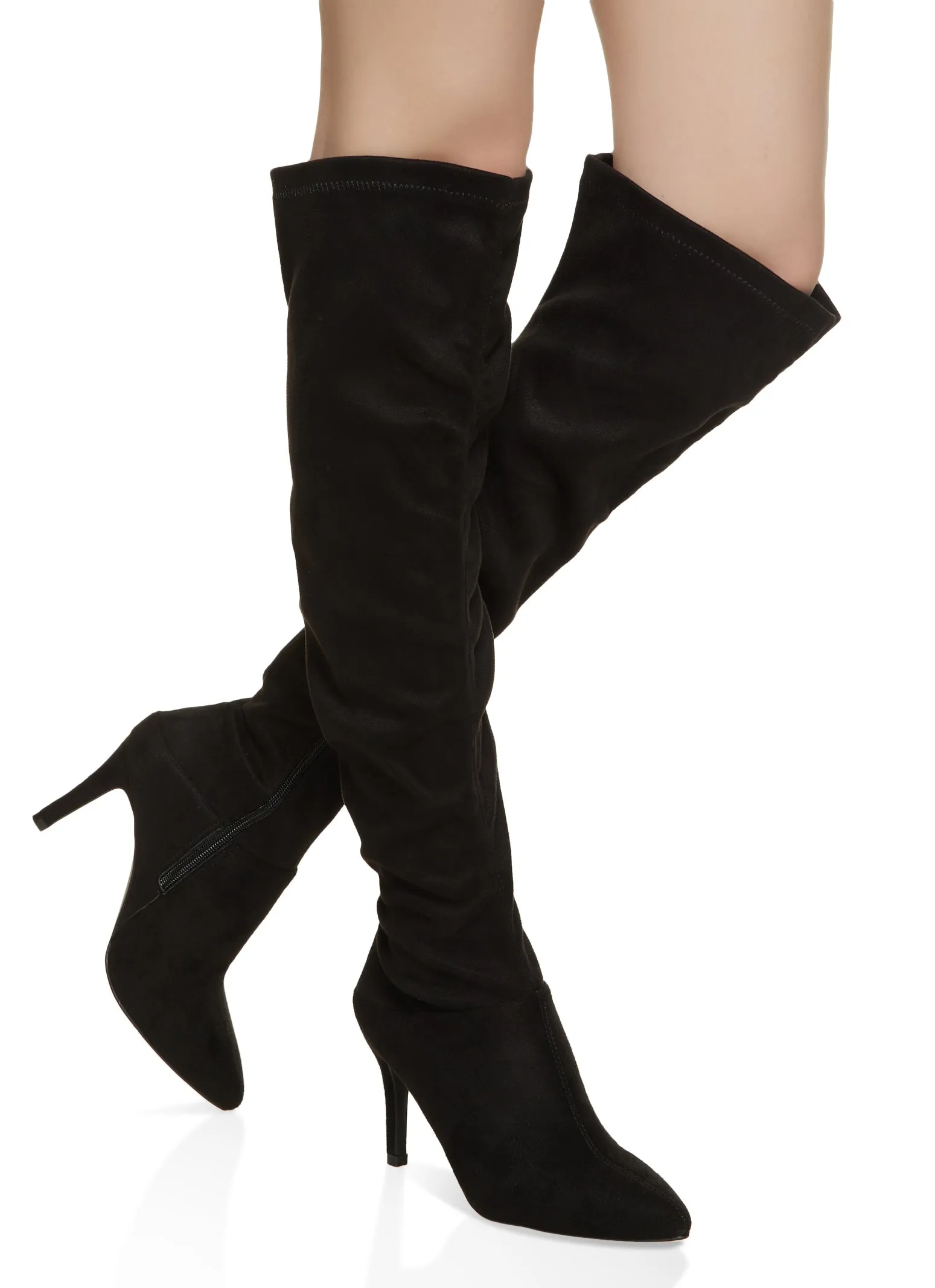 Pointed Toe Stiletto Over The Knee Boots sold by Rainbow