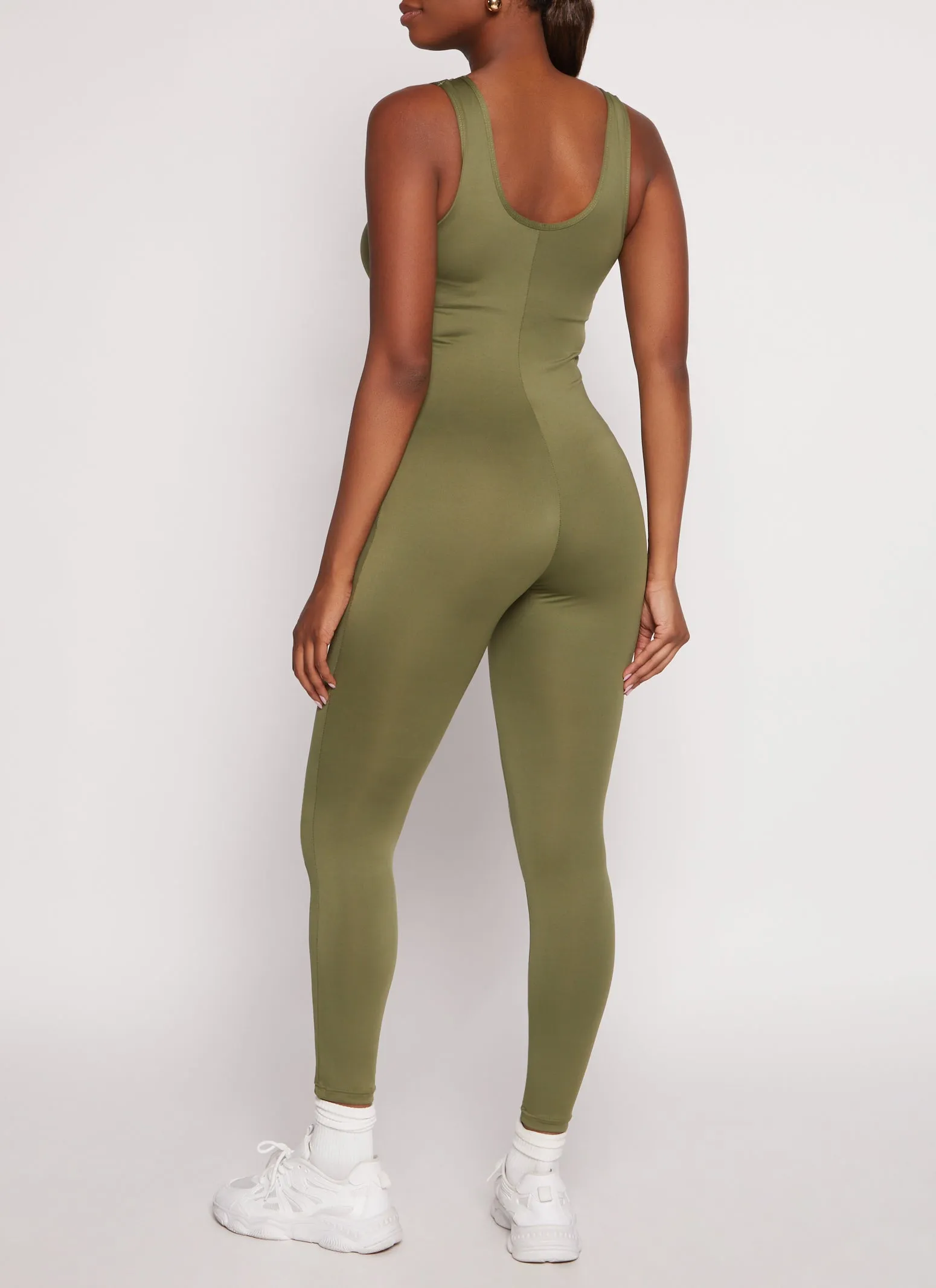Basic Scoop Neck Tank Jumpsuit sold by Rainbow product image thumbnail 3