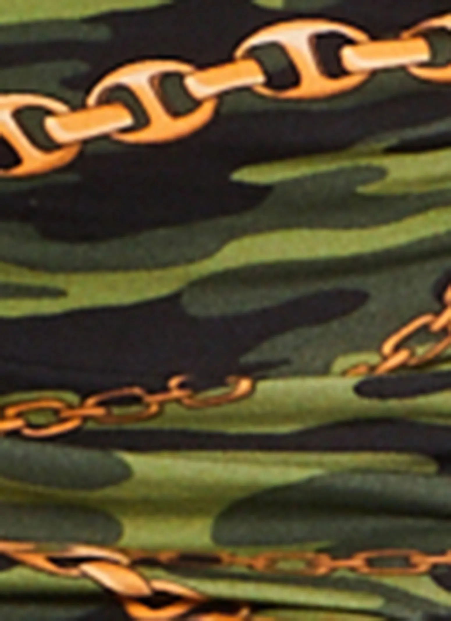 Mesh Camo Chain Print Tube Dress with Duster sold by Rainbow product image thumbnail 4