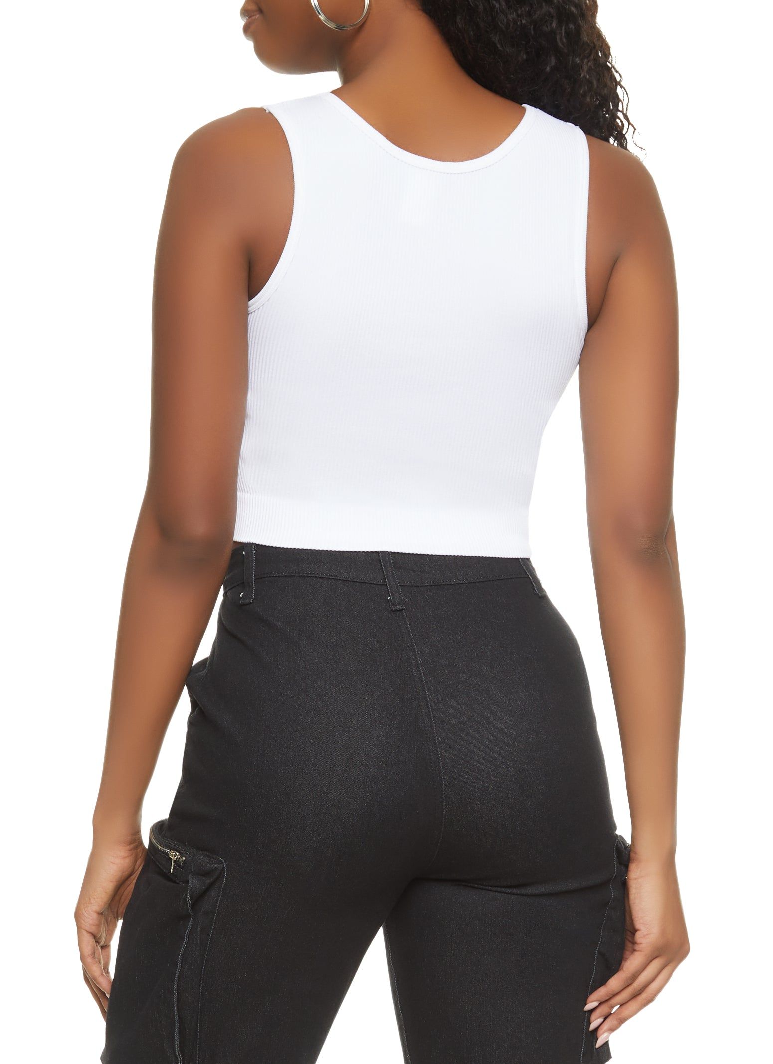 Faux Pearl Trim Tank Top sold by Rainbow product image thumbnail 2