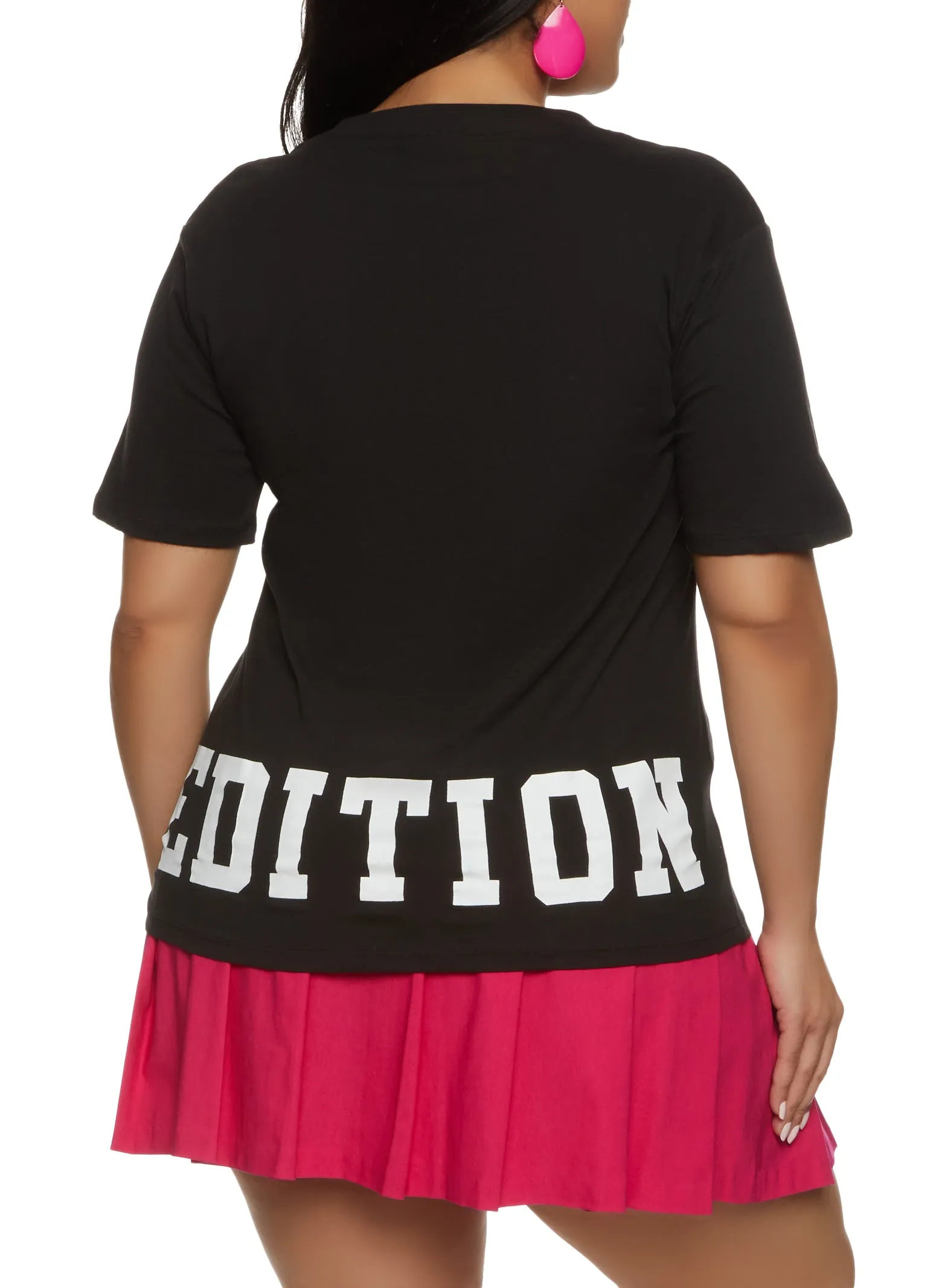 Plus Size Im Not Perfect But Im Limited Edition Notch Neck Tee sold by Rainbow product image thumbnail 2