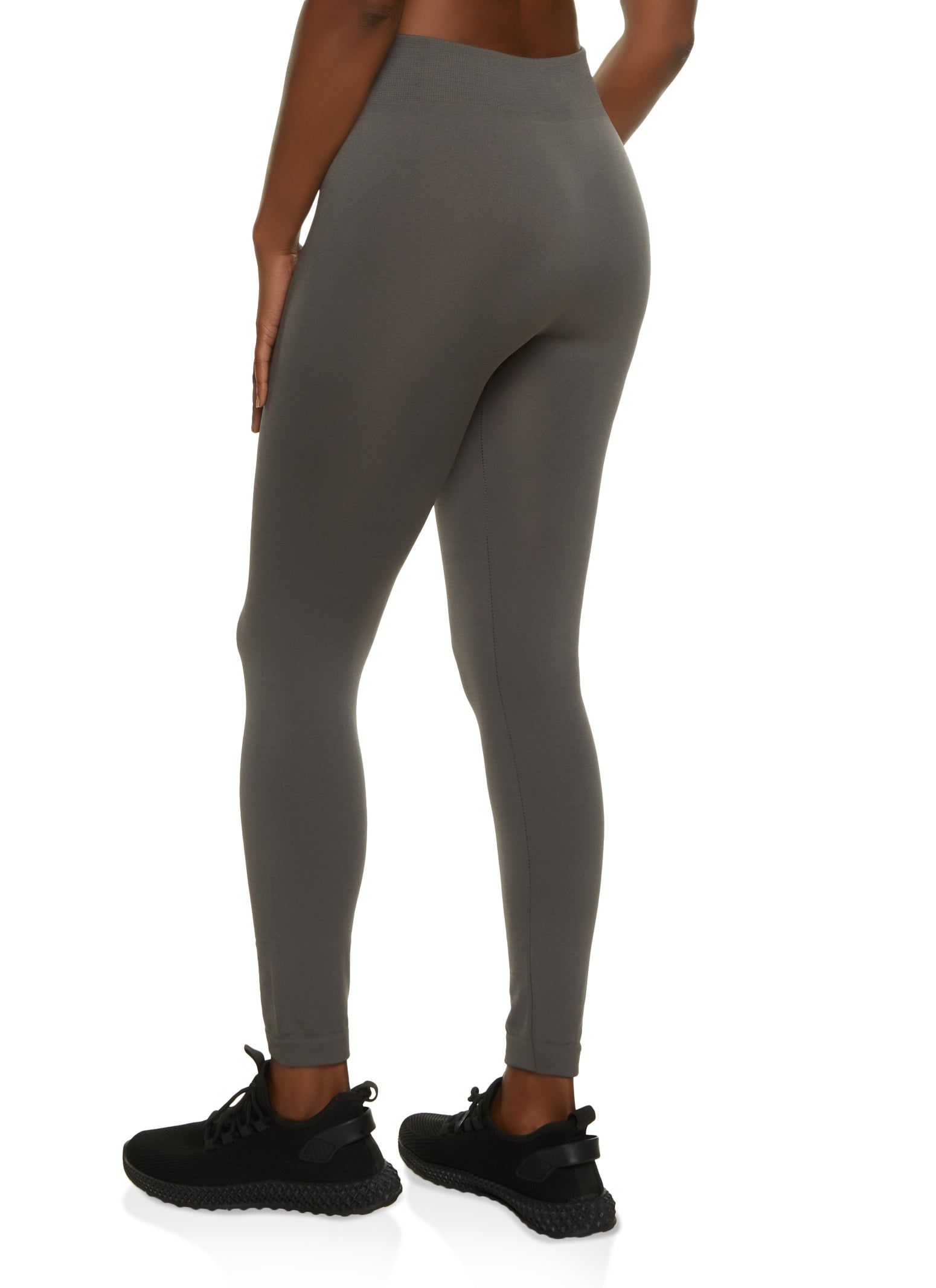 Fleece Basic Seamless Leggings sold by Rainbow product image thumbnail 2