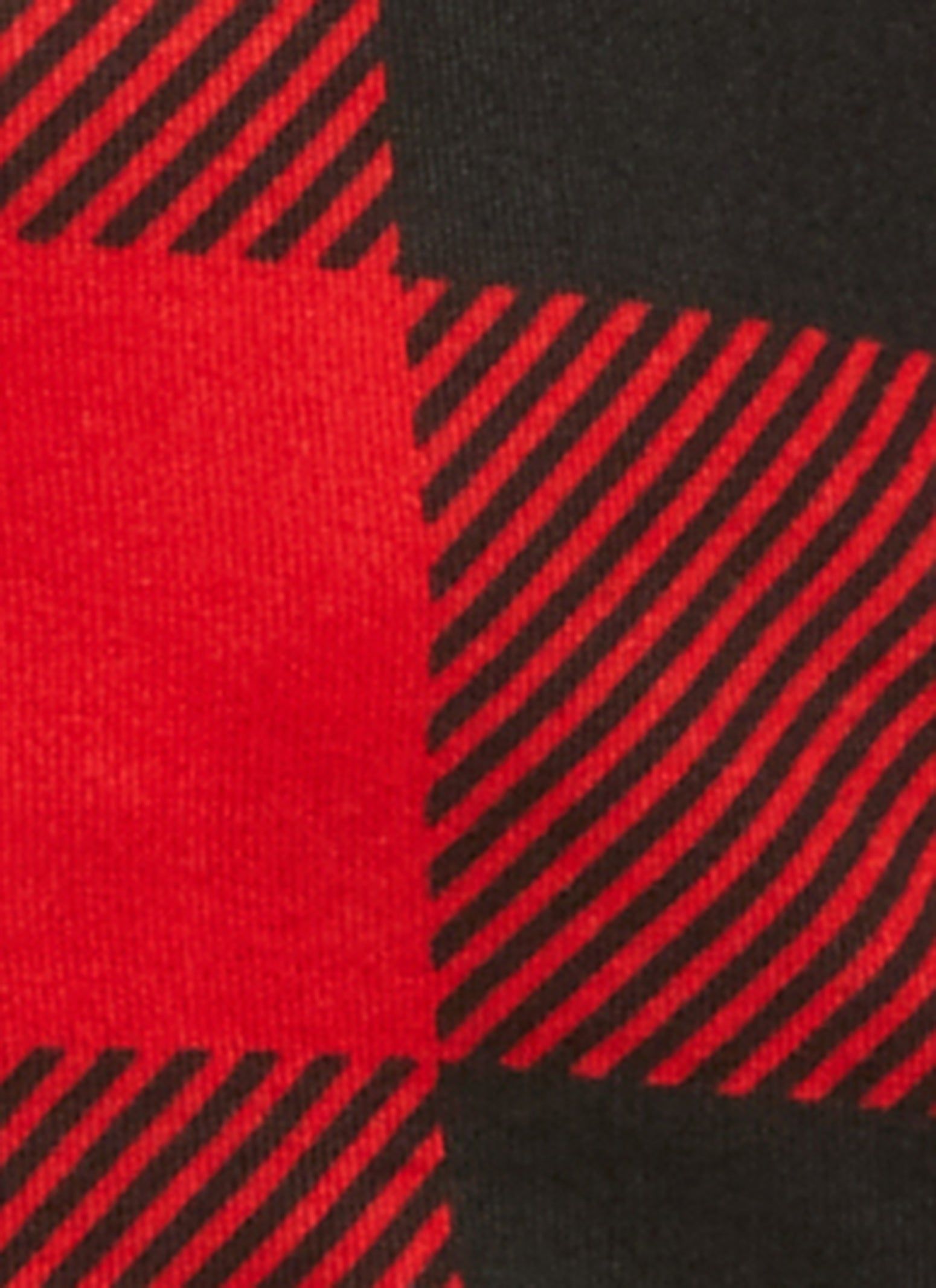 Plus Size Buffalo Plaid Half Zip Top sold by Rainbow product image thumbnail 3