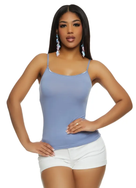 Solid Scoop Neck Cami made by Rainbow
