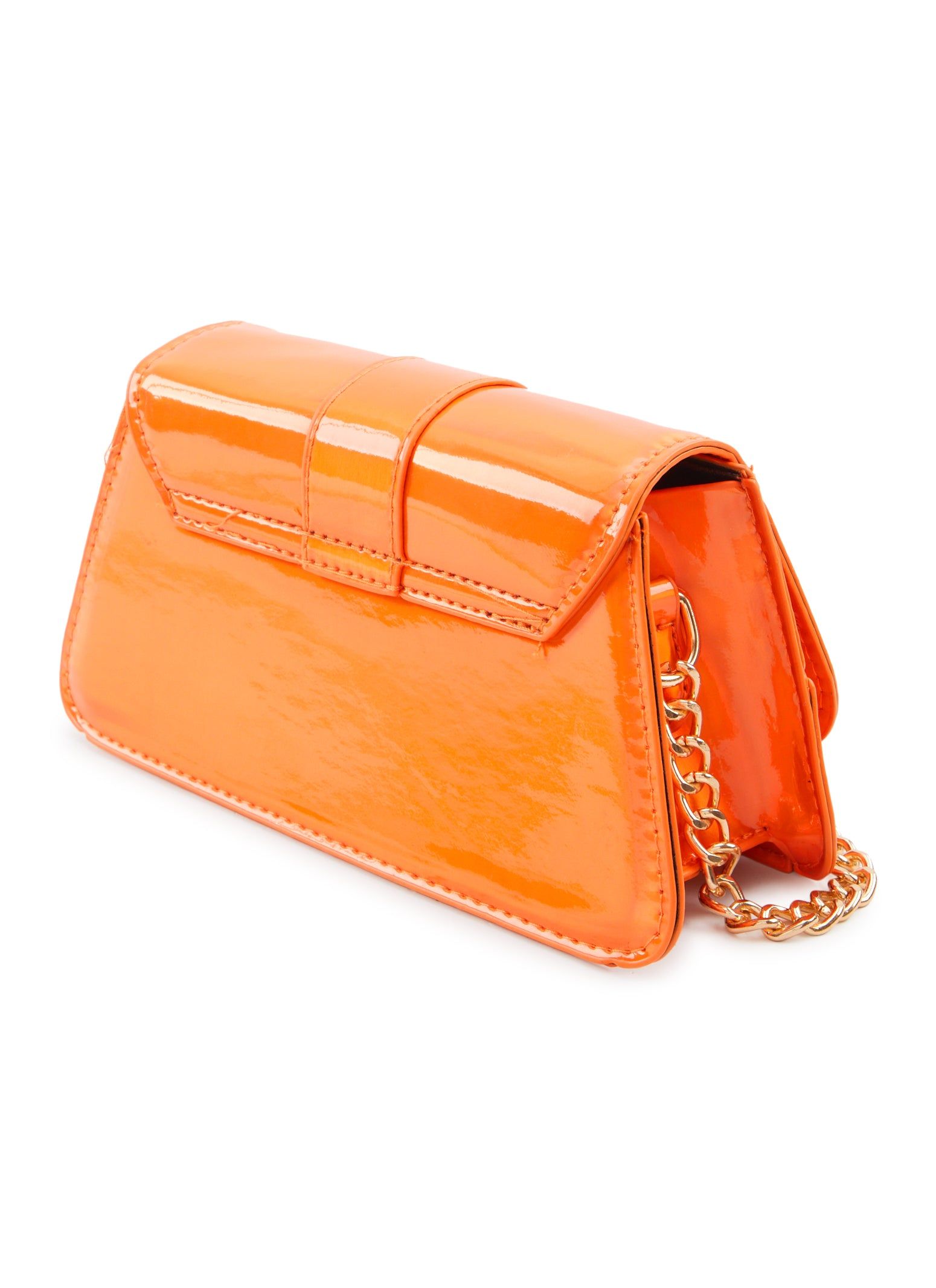 Buckle Detail Chain Strap Crossbody Bag sold by Rainbow product image thumbnail 3